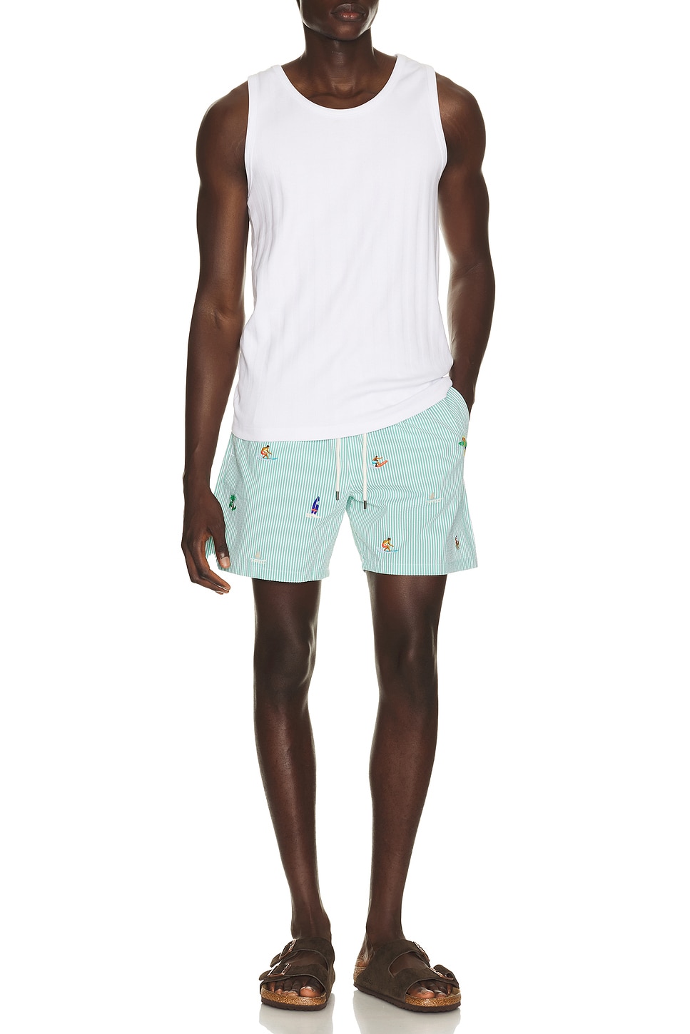 Polo Ralph Lauren Stretch Seersucker Traveler Swim Trunk | Thumbnail 3 Polo Ralph Lauren Stretch Seersucker Traveler Swim Trunk | Thumbnail 3