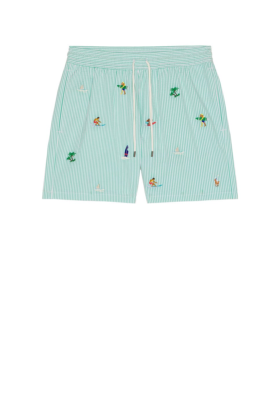 Polo Ralph Lauren Stretch Seersucker Traveler Swim Trunk | Thumbnail 4 Polo Ralph Lauren Stretch Seersucker Traveler Swim Trunk | Thumbnail 4