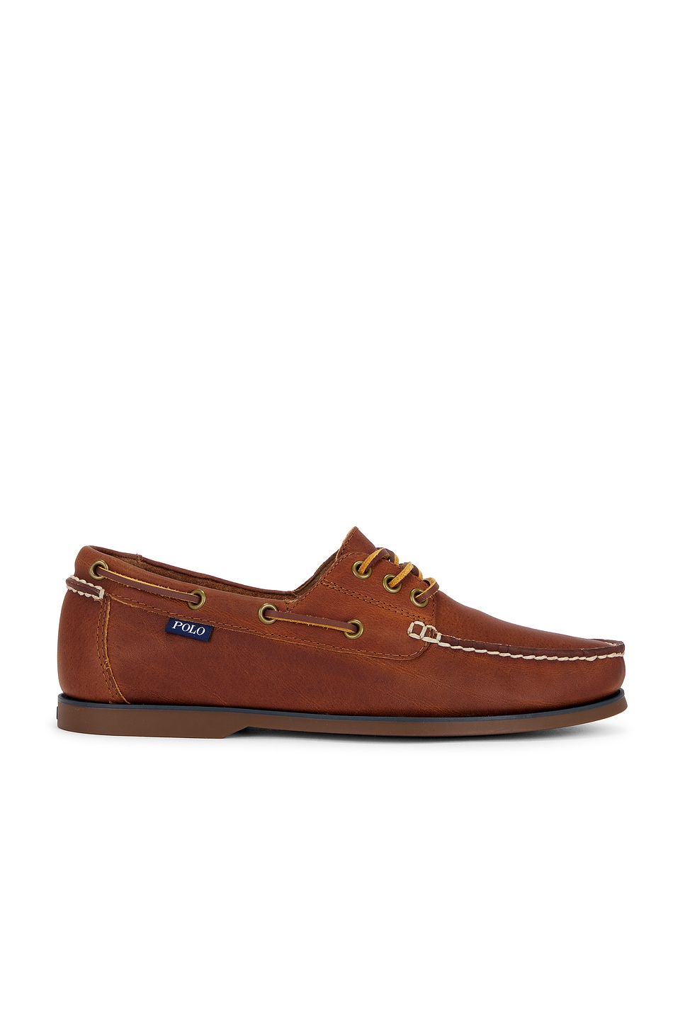 Image 1 of Polo Ralph Lauren Oil Loafer in Tan