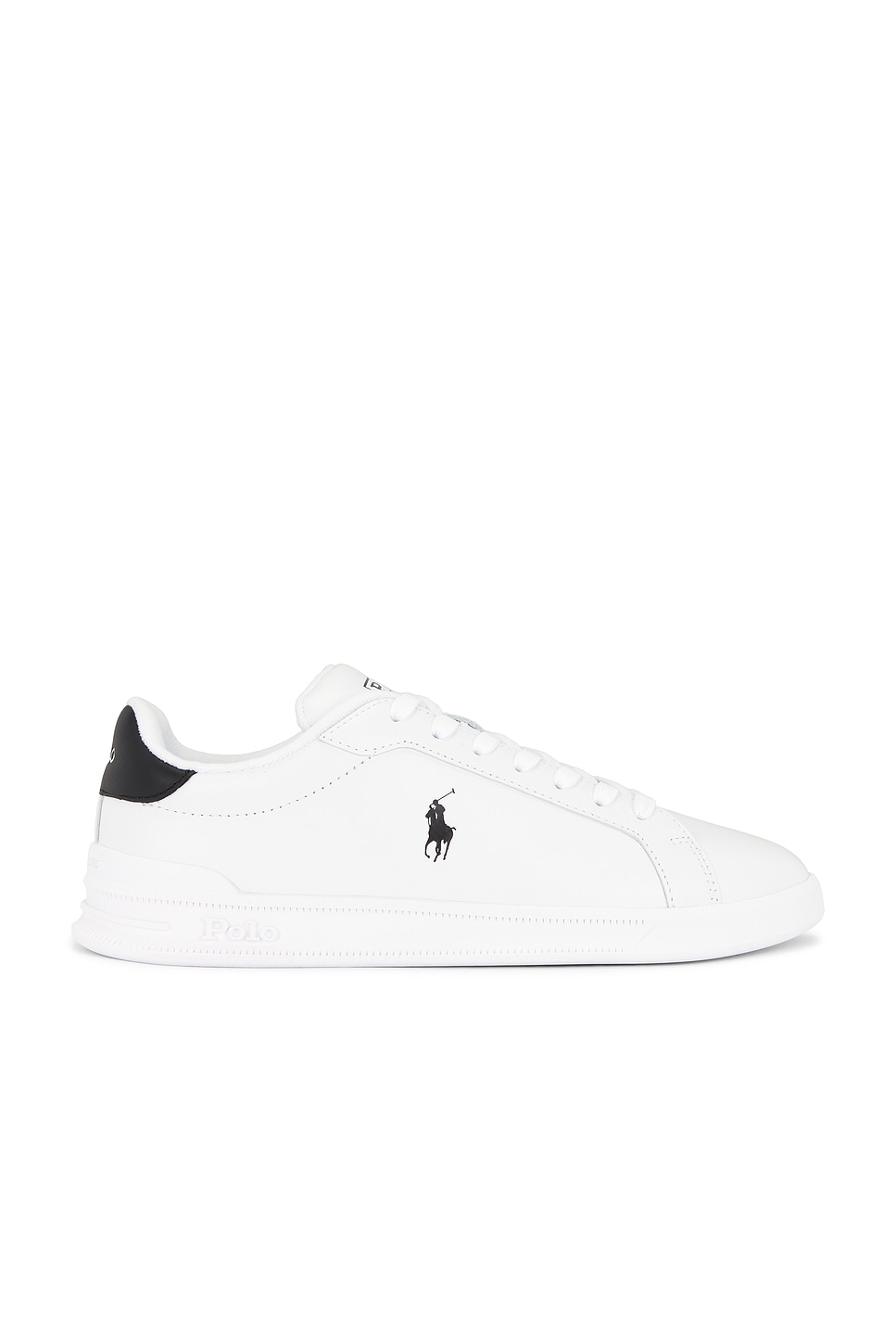 Polo Ralph Lauren Logo-detail Lace-up Sneakers In White