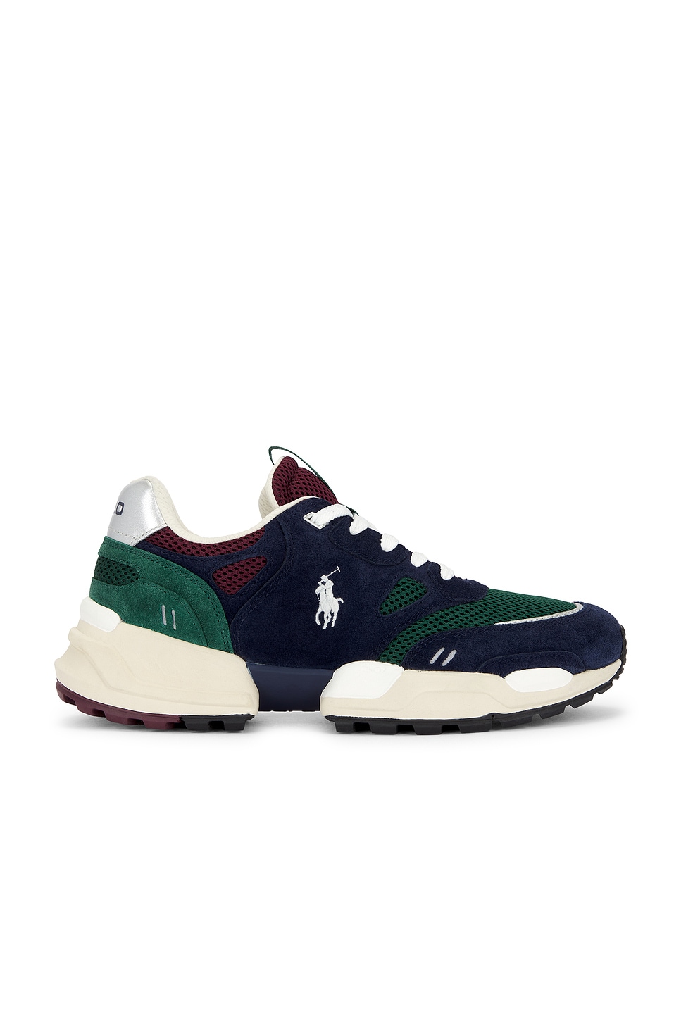 Polo Ralph Lauren Mesh Sneaker In Multi