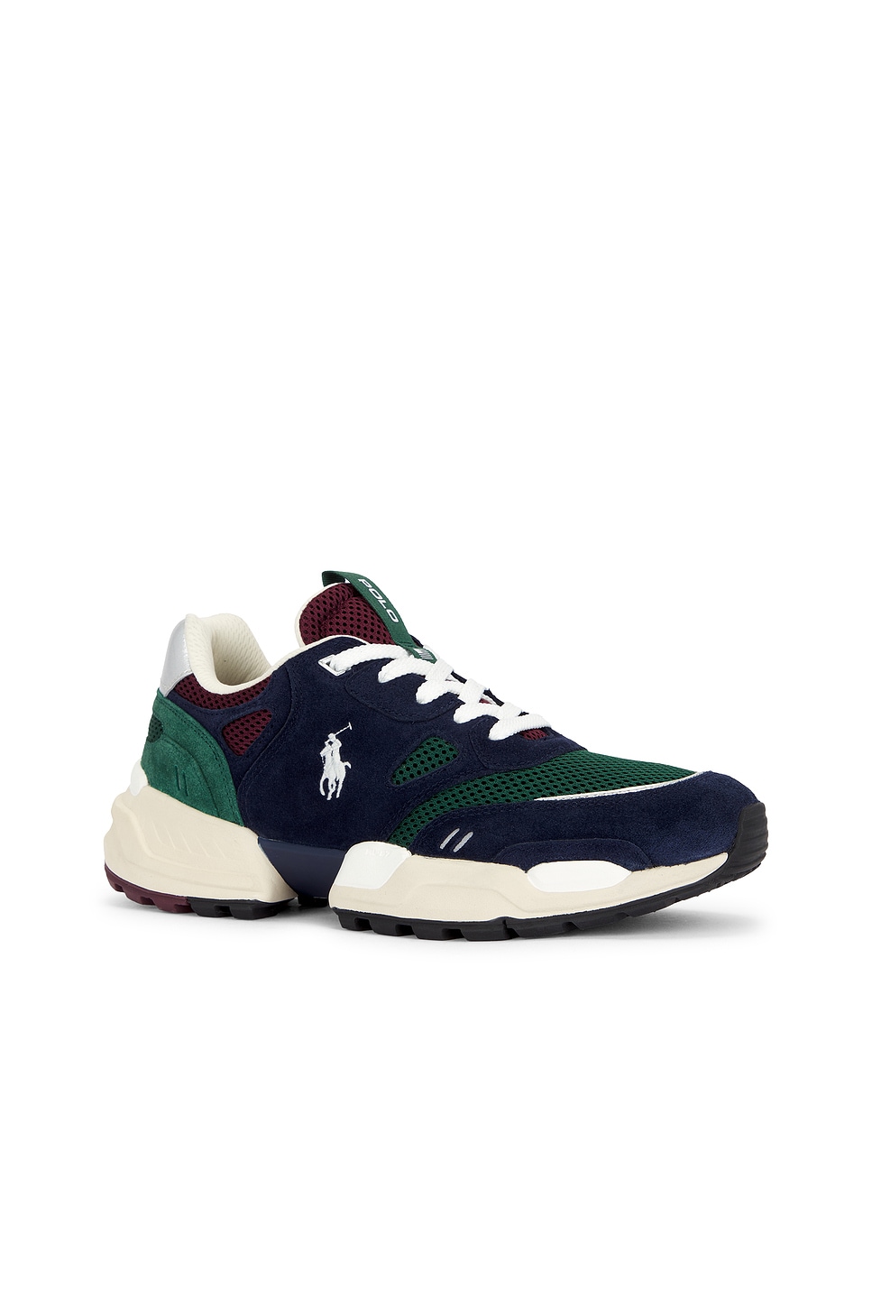 Polo Ralph Lauren Mesh Sneaker In Multi