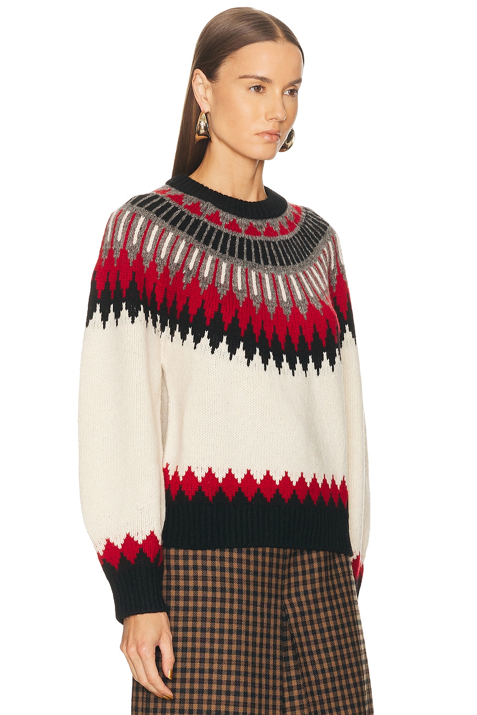 Polo Ralph Lauren Wool-cashmere Fair Isle Sweater In Multi