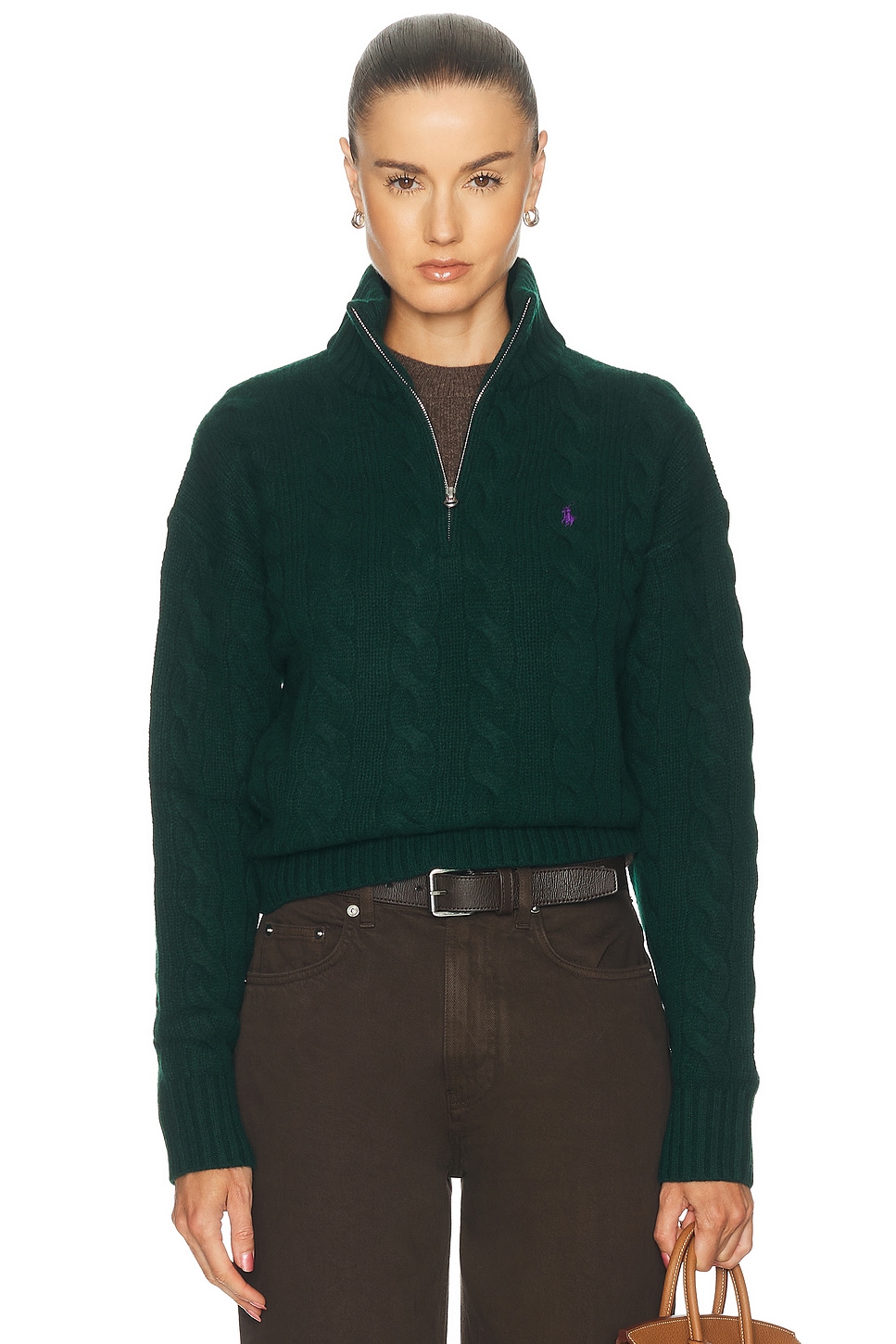 Polo Ralph Lauren Mock Neck Pullover Sweater