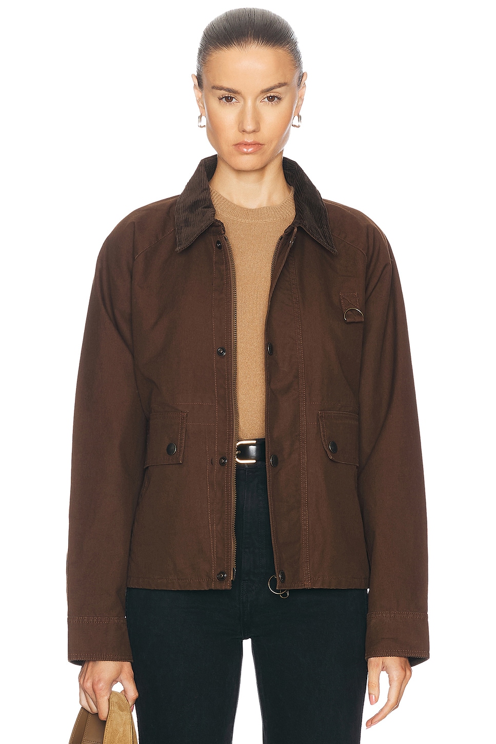 Image 1 of Polo Ralph Lauren Utility Jacket in Court Brown