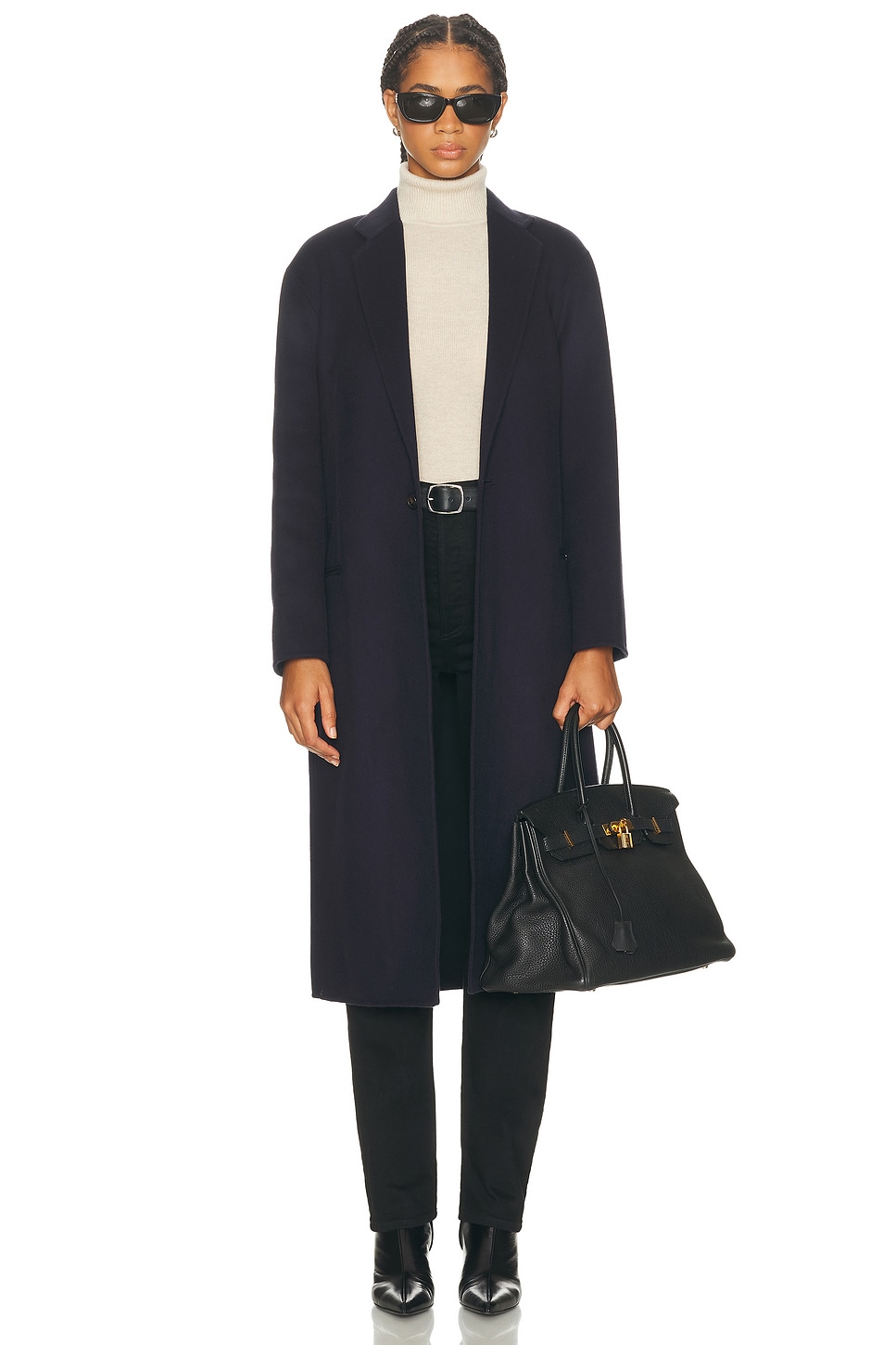 Image 1 of Polo Ralph Lauren Wool Coat in Navy