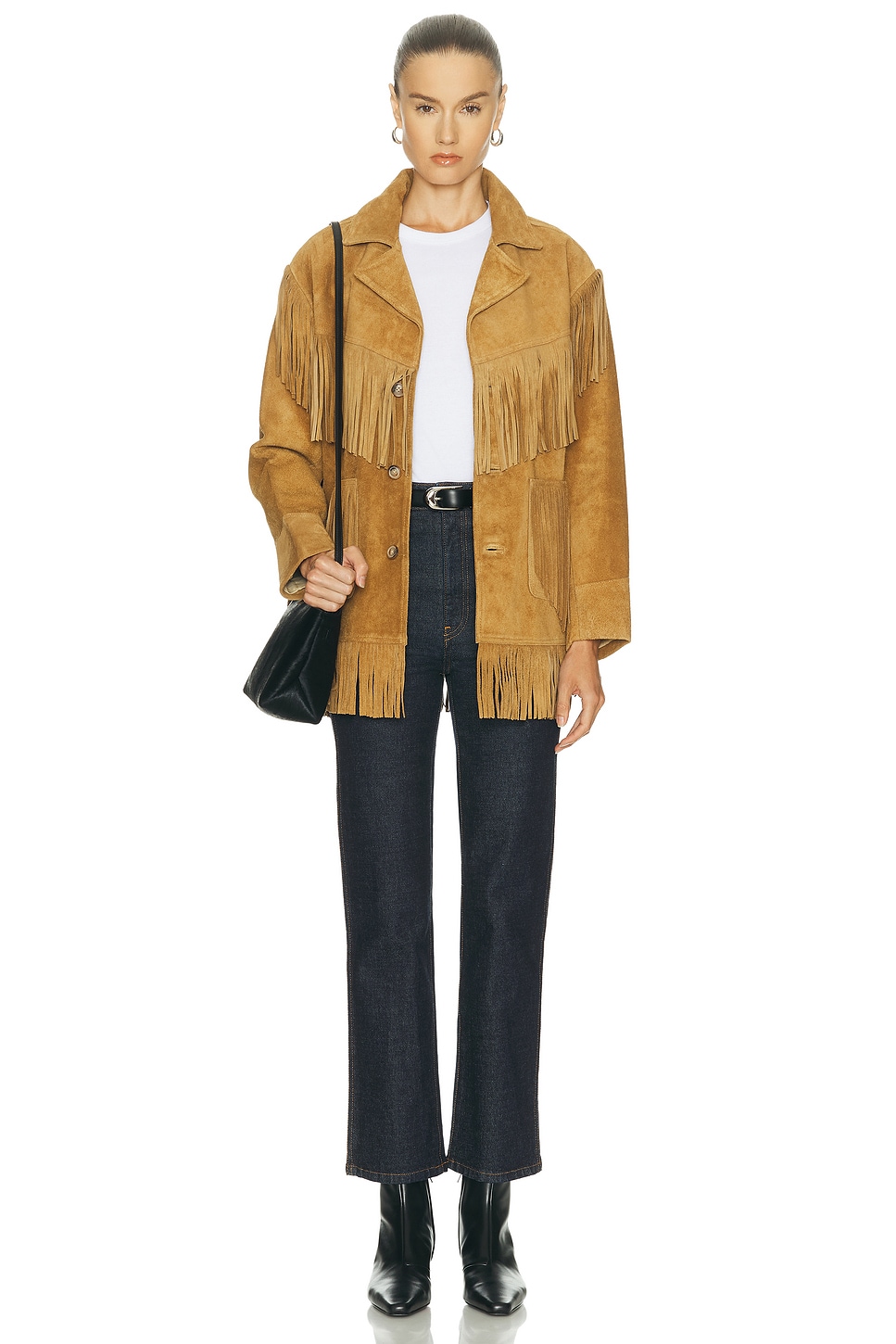 Polo Ralph Lauren Fringe Suede Jacket