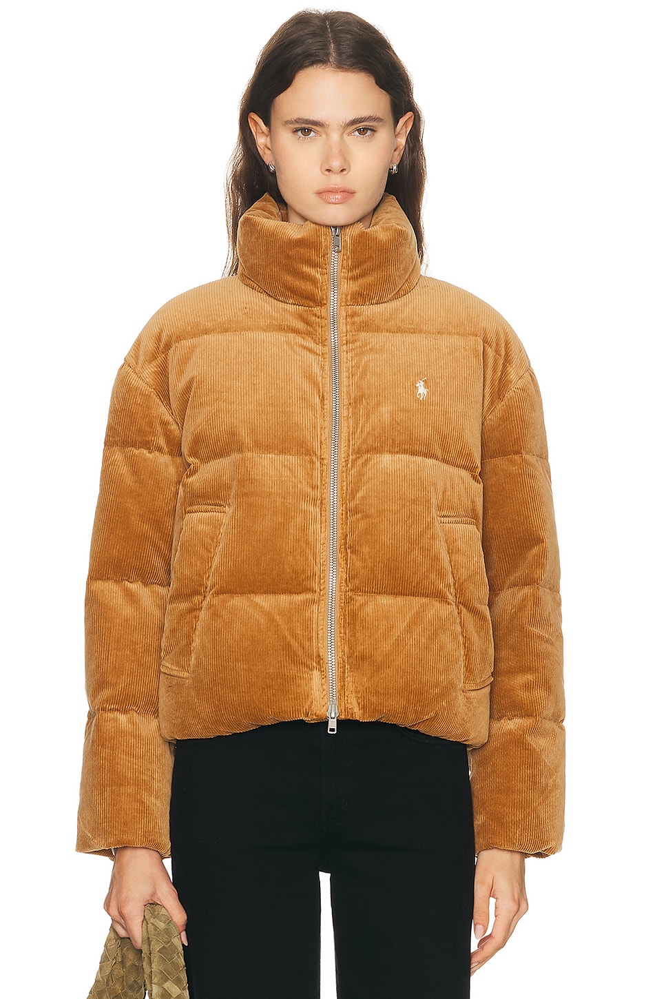 Polo Ralph Lauren Puffer Coat In Brown