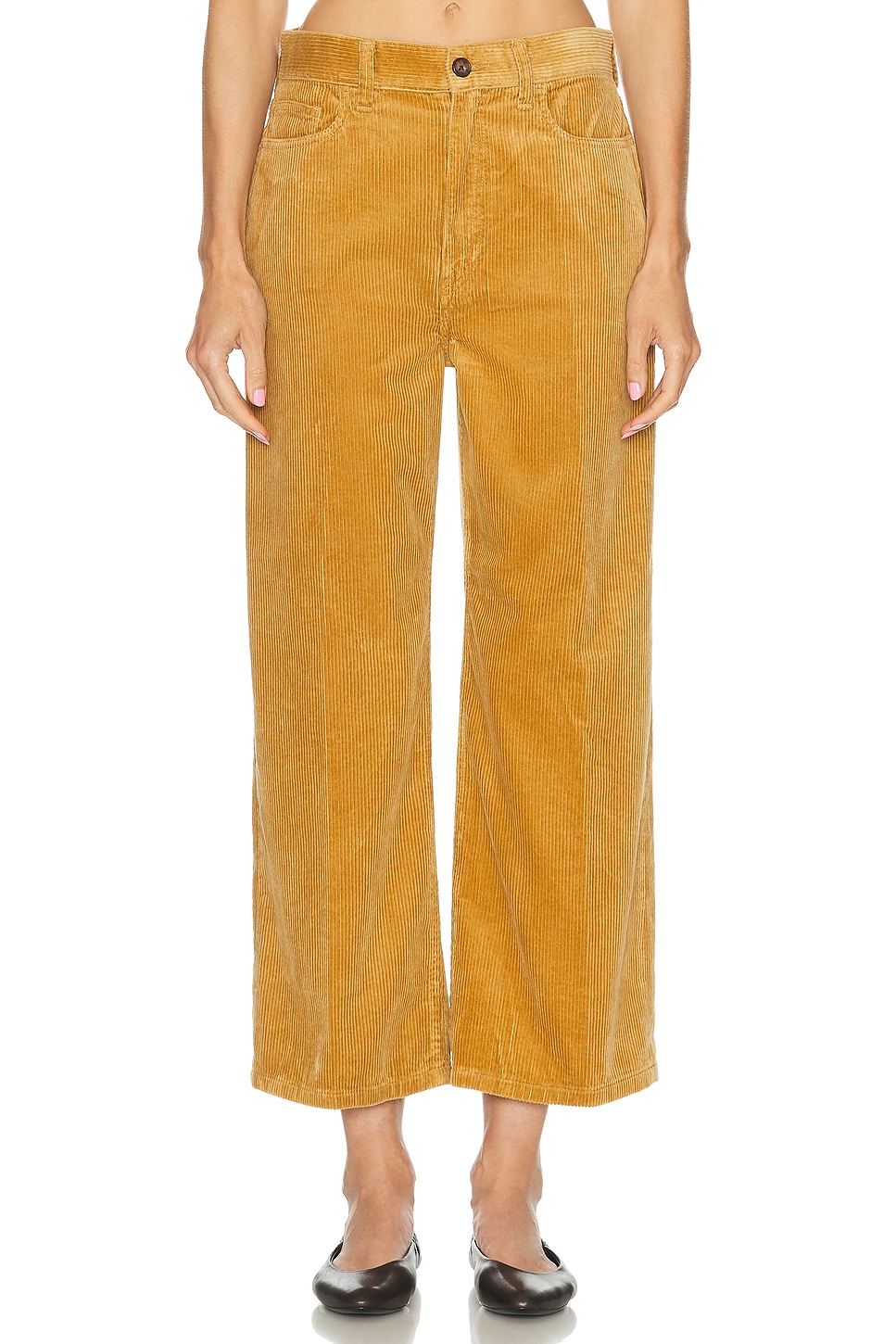 Polo Ralph Lauren Wide Leg Pant In Orange