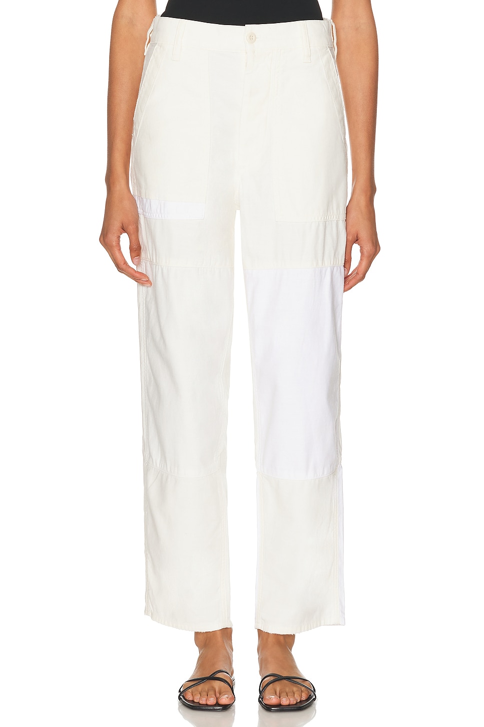 Straight Pant in White