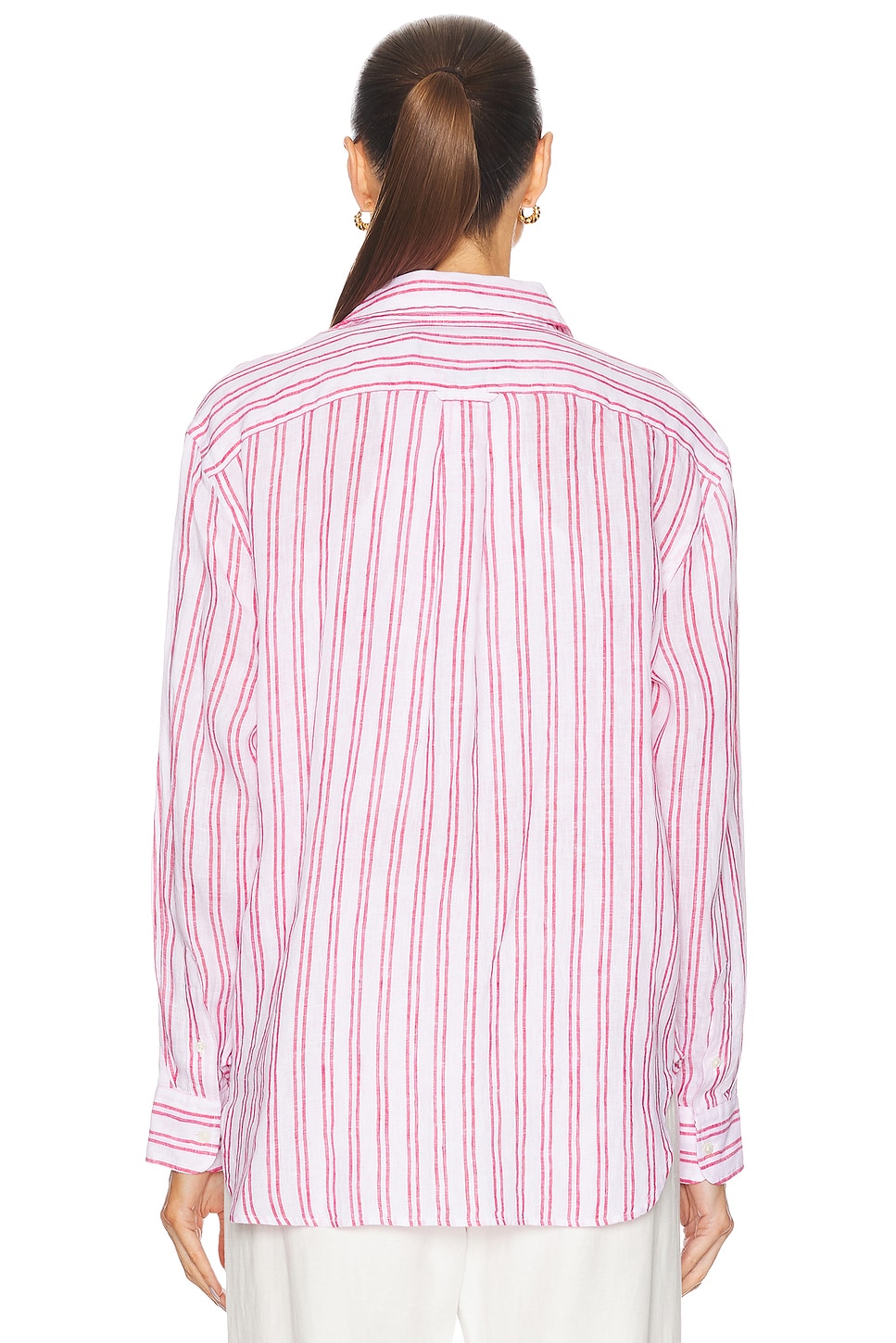 Long Sleeve Button Up Sport Top - Thumbnail 5