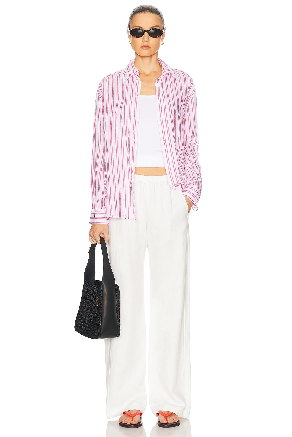 Long Sleeve Button Up Sport Top - Thumbnail 6