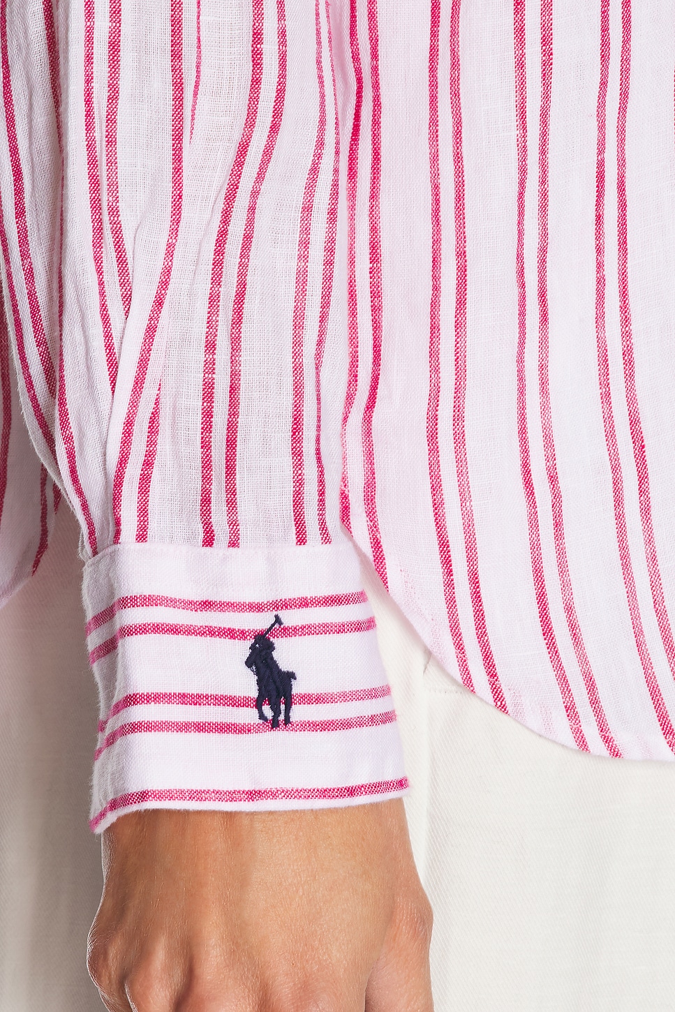 Long Sleeve Button Up Sport Top - Thumbnail 1