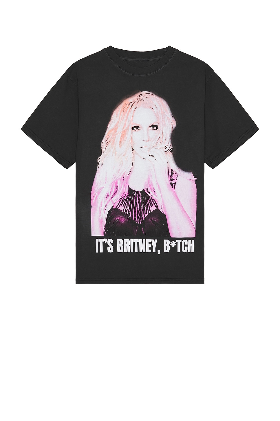 Shop Philcos It's Britney Boxy Tee In Black Pigment