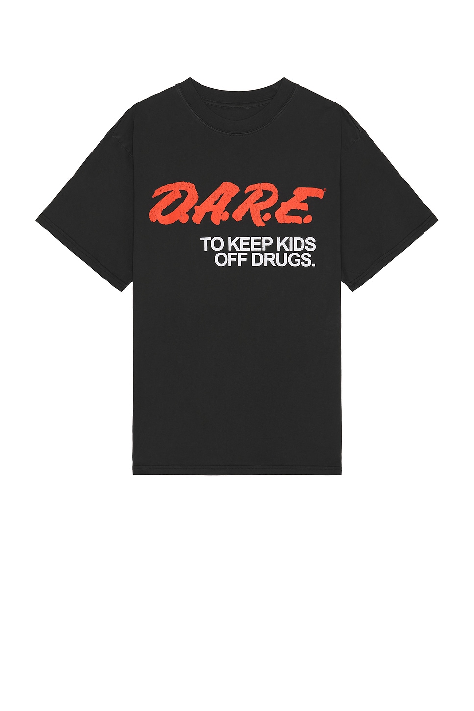 Image 1 of Philcos D.A.R.E. To Keep Kids Off Drugs Boxy Tee in Black Pigment