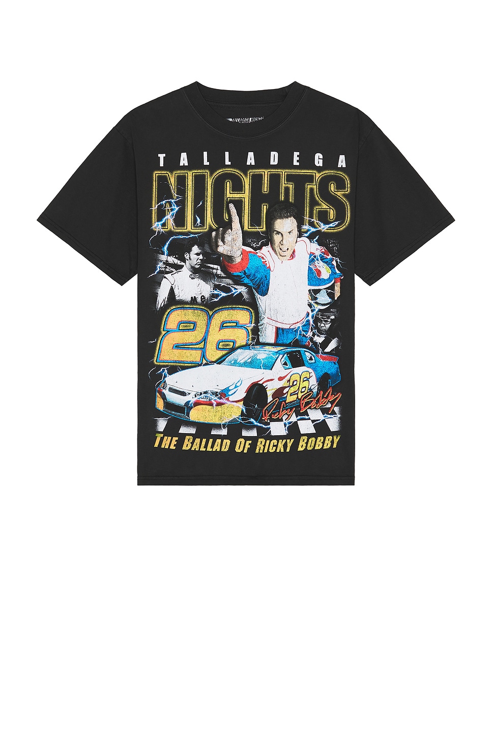 Shop Philcos Talladega Nights Collage Boxy Tee In Black Pigment