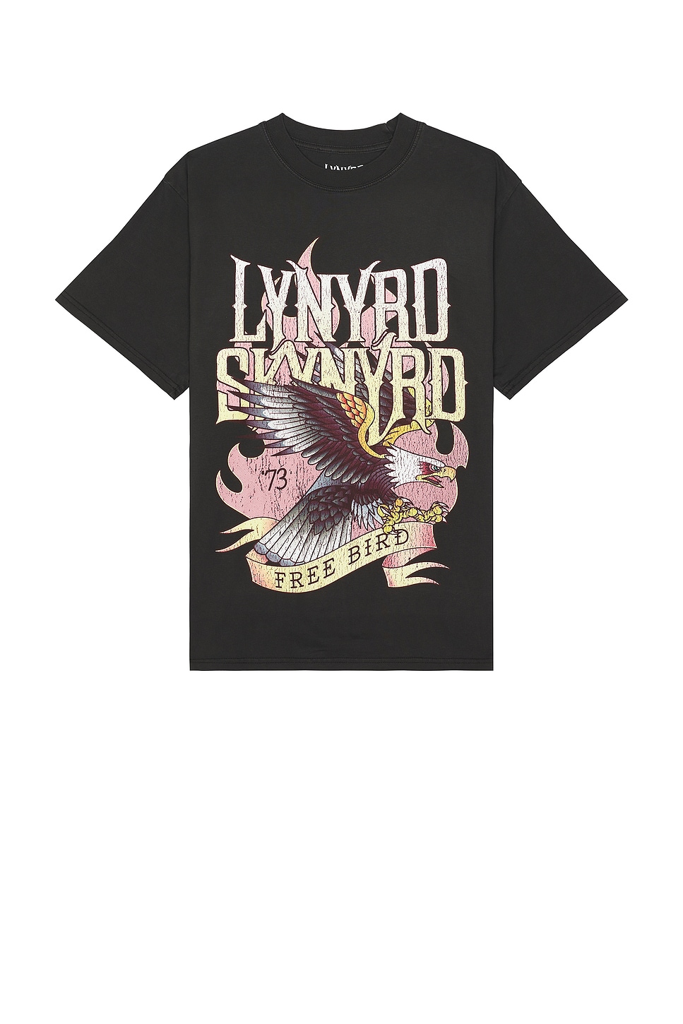 Image 1 of Philcos Lynyrd Skynyrd Free Bird Boxy Tee in Black Pigment