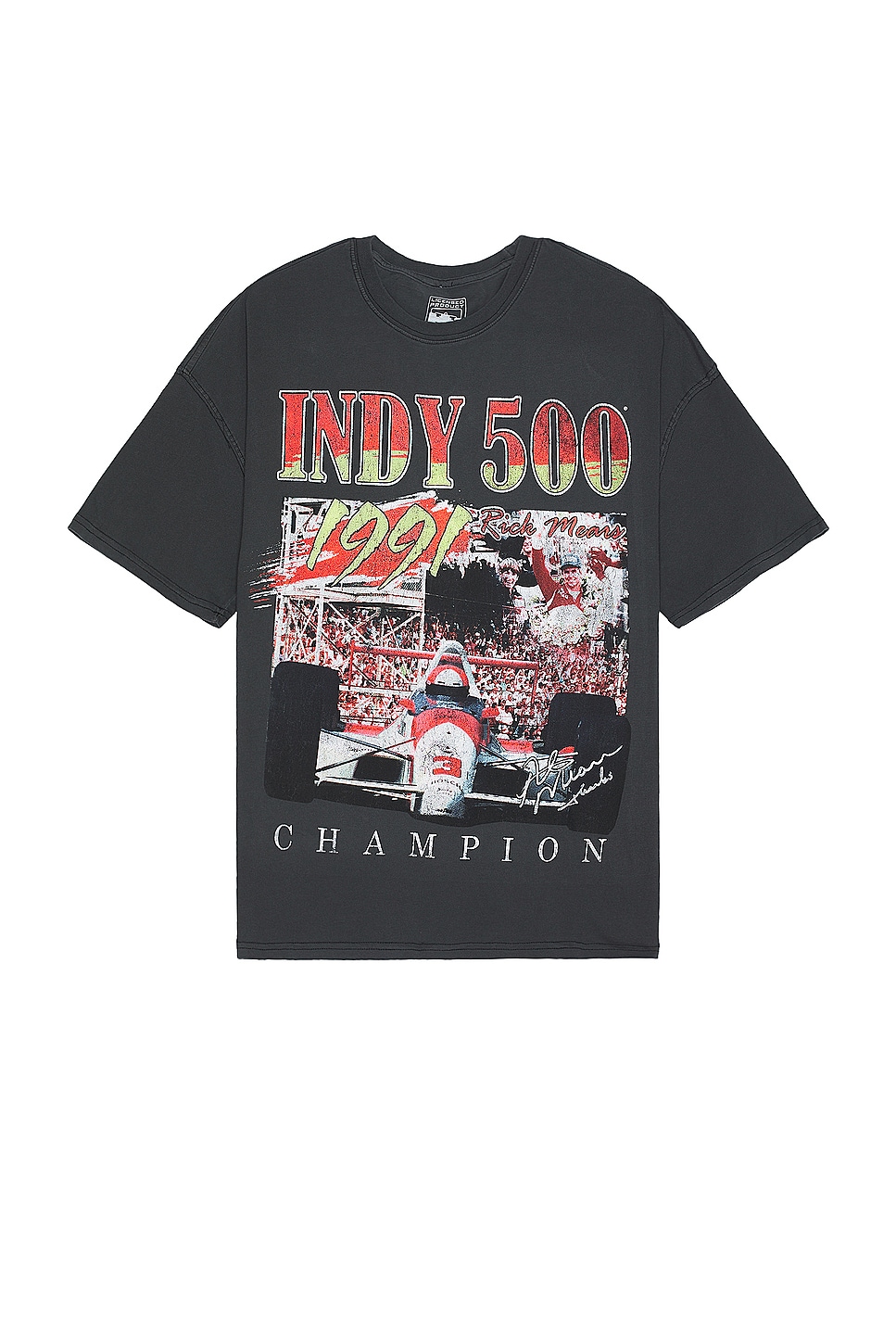 Image 1 of Philcos Indy 500 1991 Champion Oversized Tee in Black Pigment