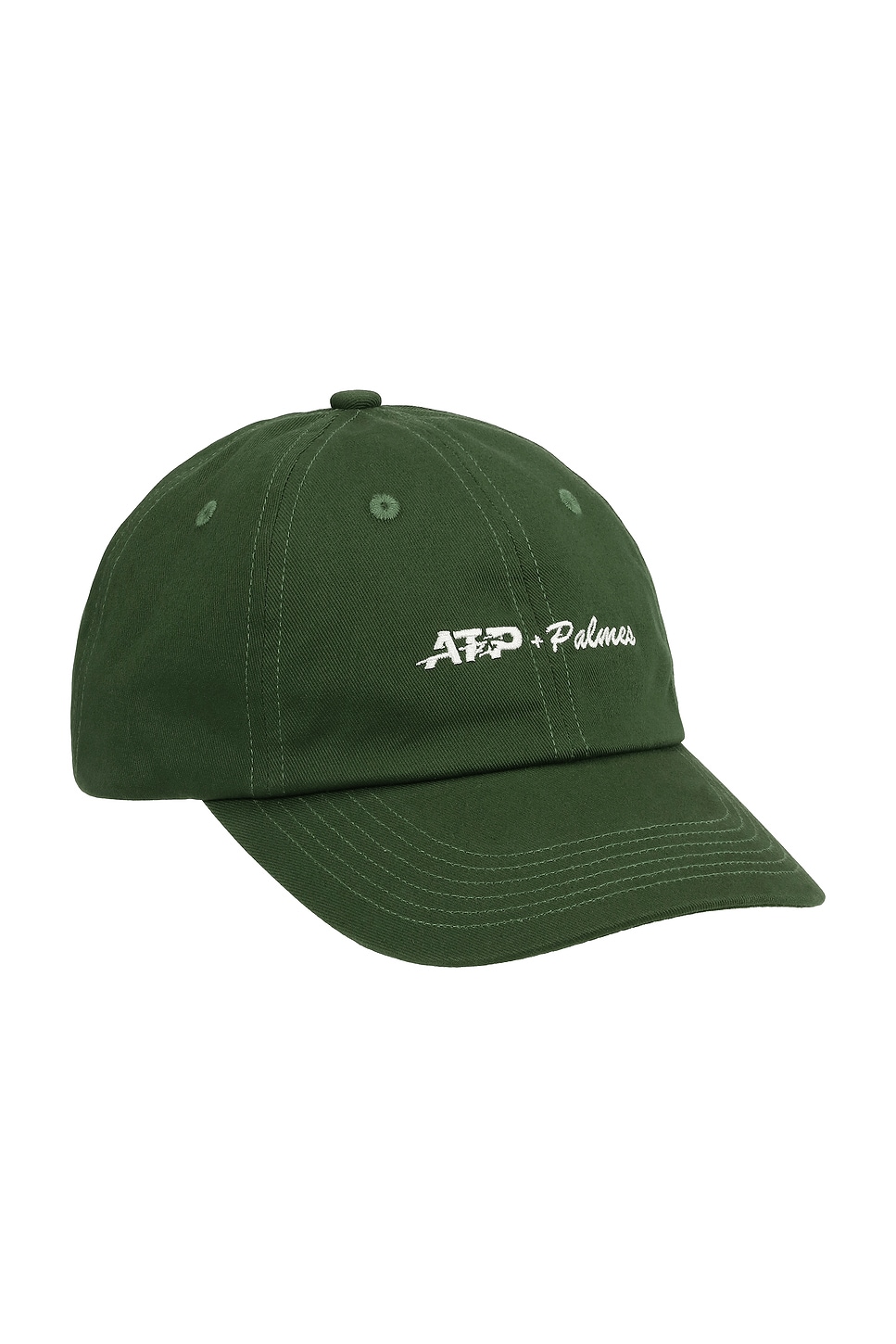Palmes X Atp 6-panel Cap In Green