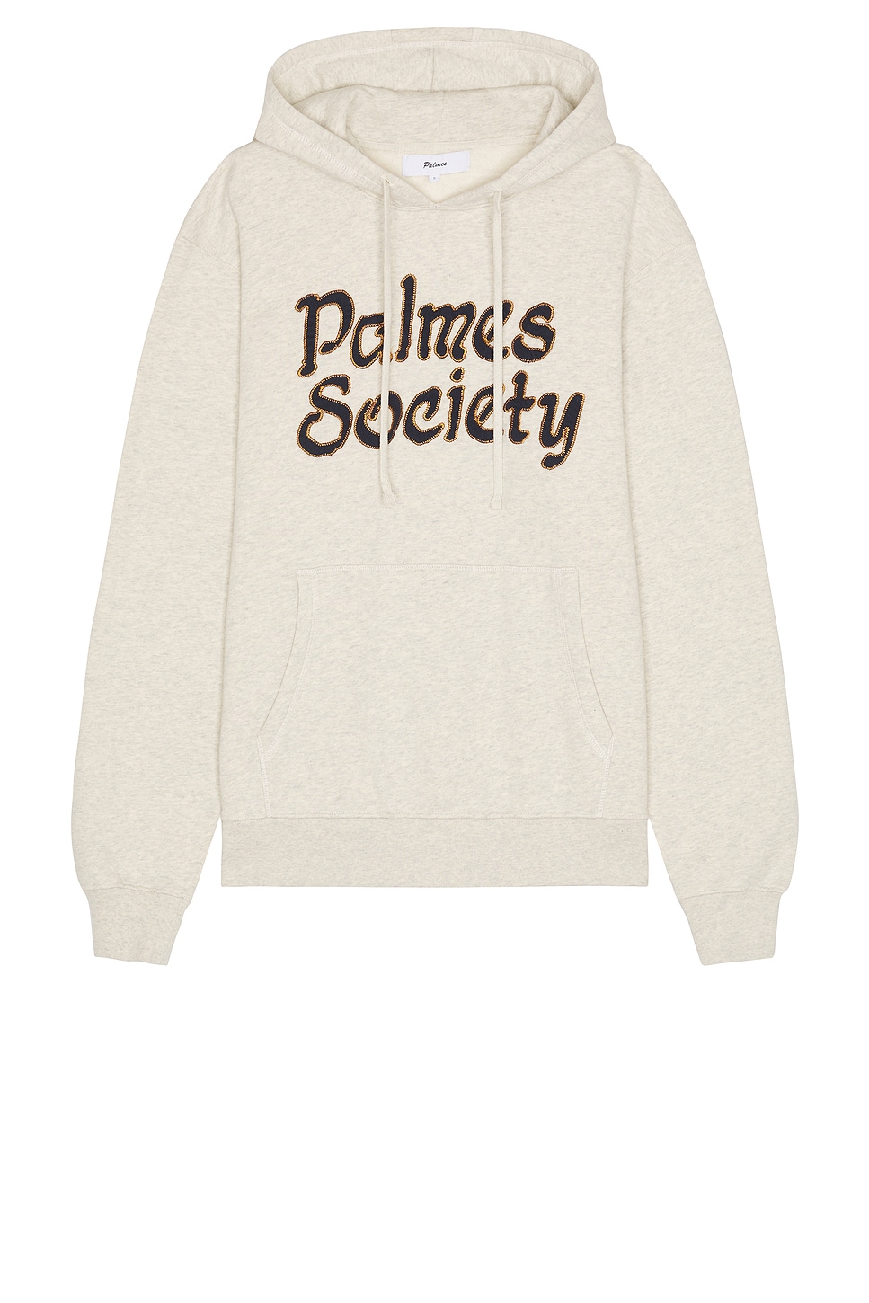 Society Hoodie Oatmeal Melange in Light Grey