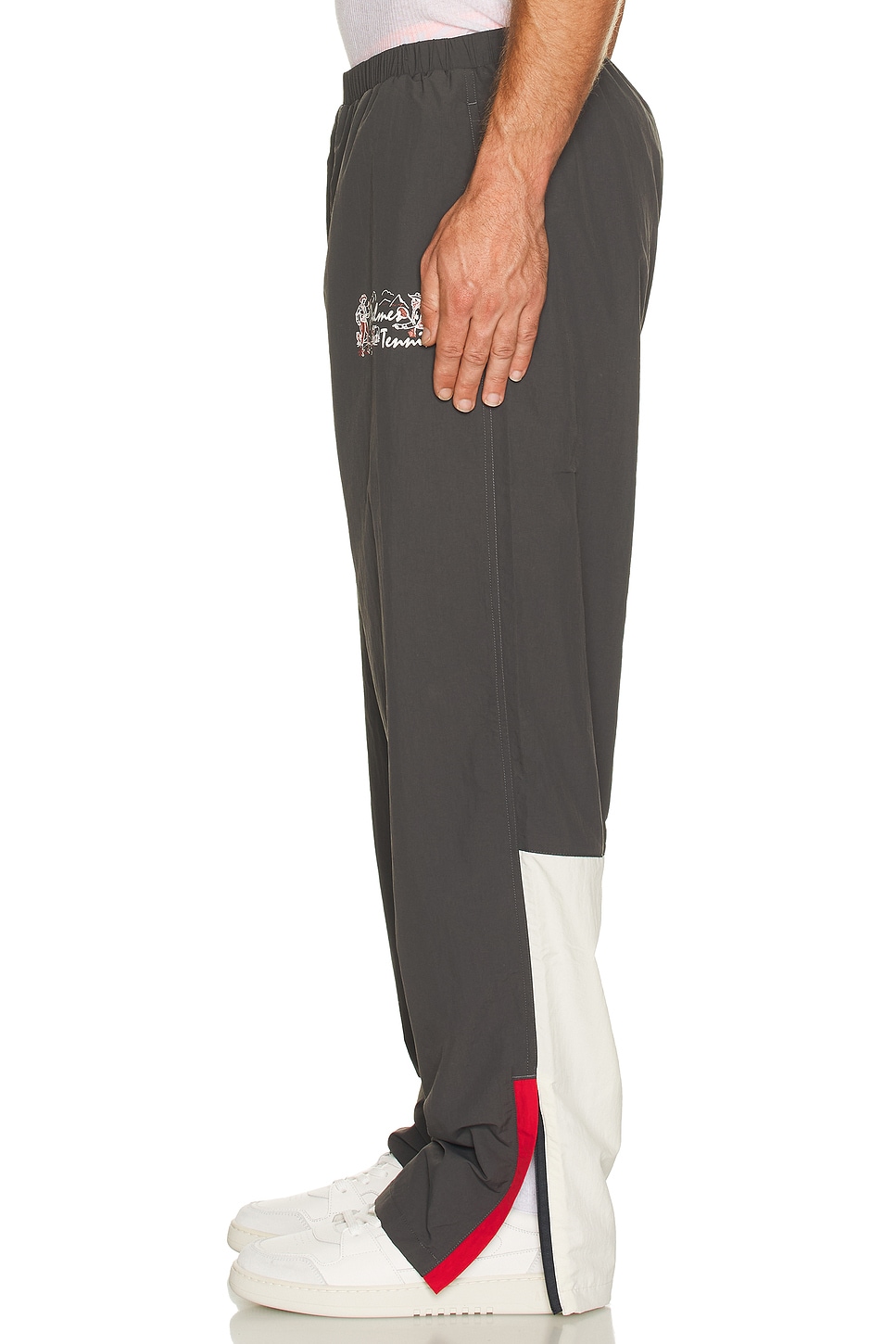 Image 1 of Palmes Dustup Track Pants in Charcoal