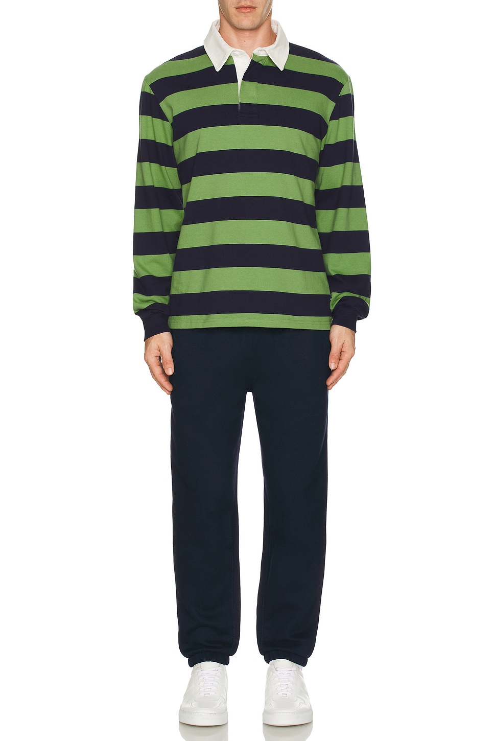 Image 1 of Palmes Rugby Shirt in Blue-green