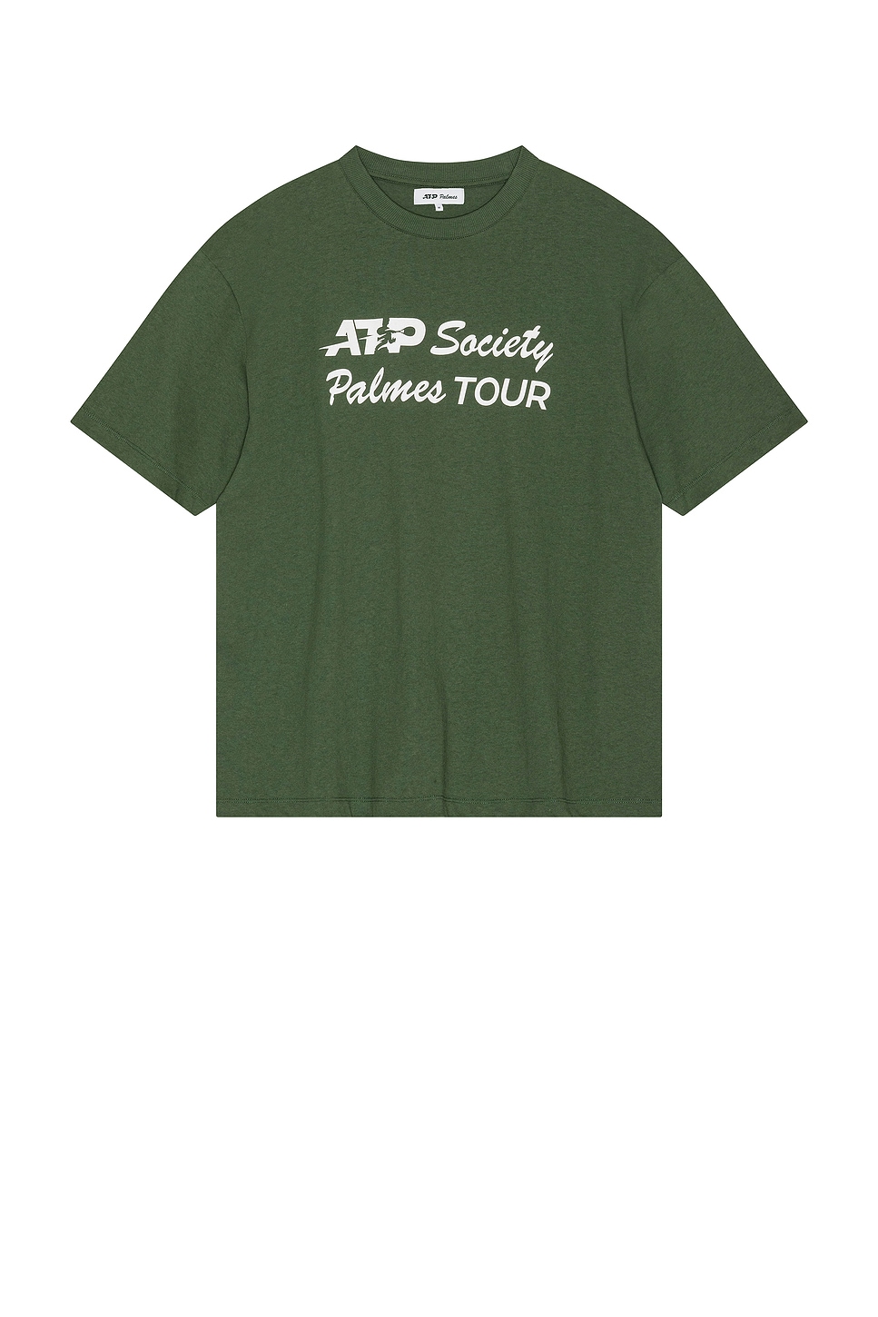 Image 1 of Palmes x ATP T-Shirt in Dark Green