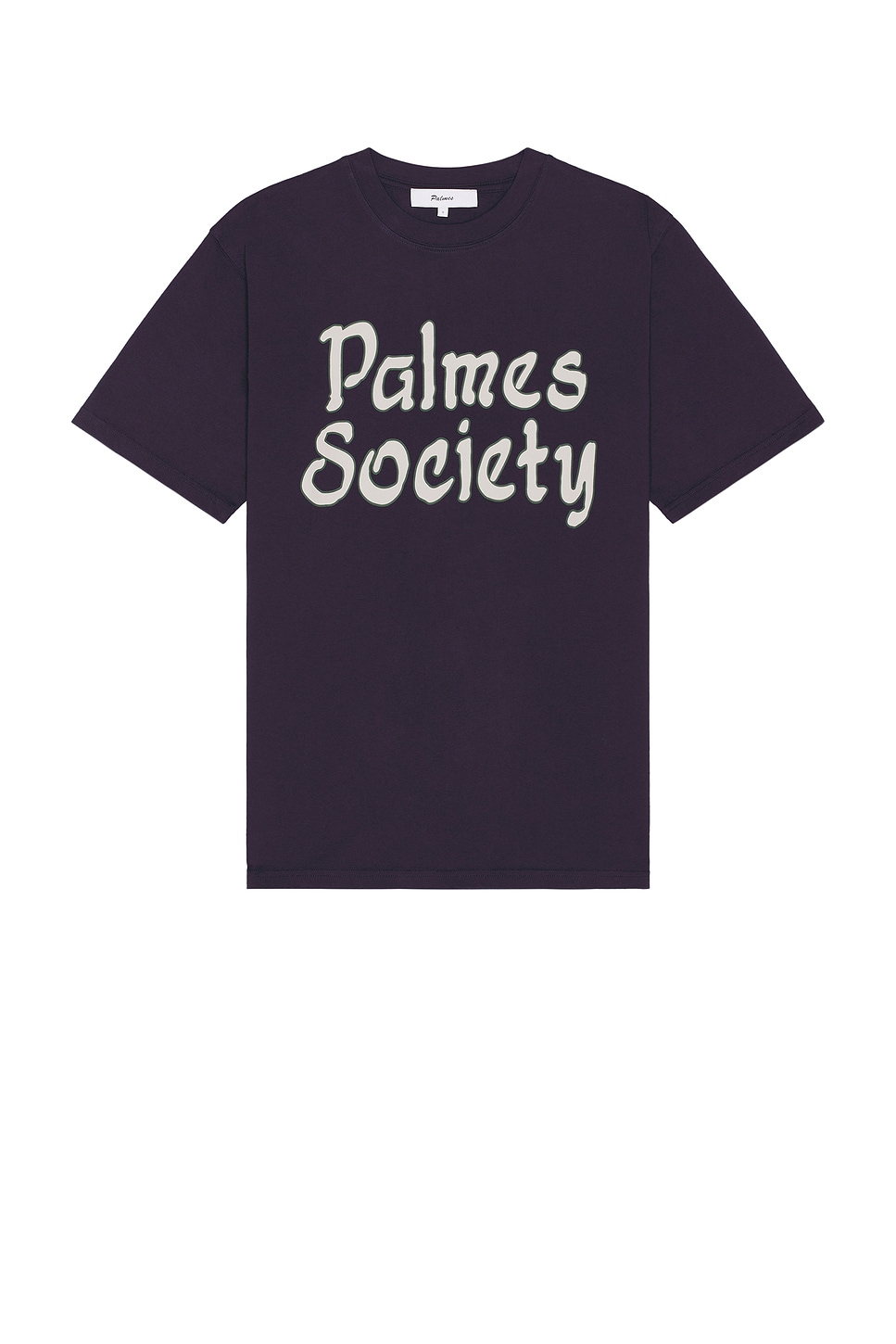 Image 1 of Palmes Society T-Shirt in Dark Blue