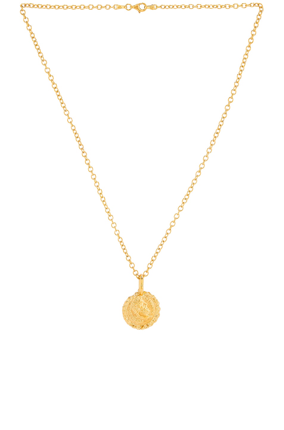 Image 1 of Pamela Card Aequitas' Halo Necklace in Gold
