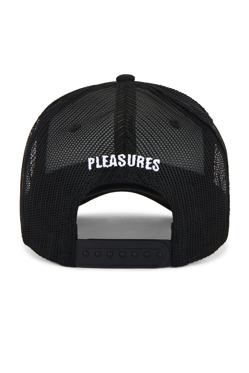 Pleasures Pollution Trucker Cap In Black