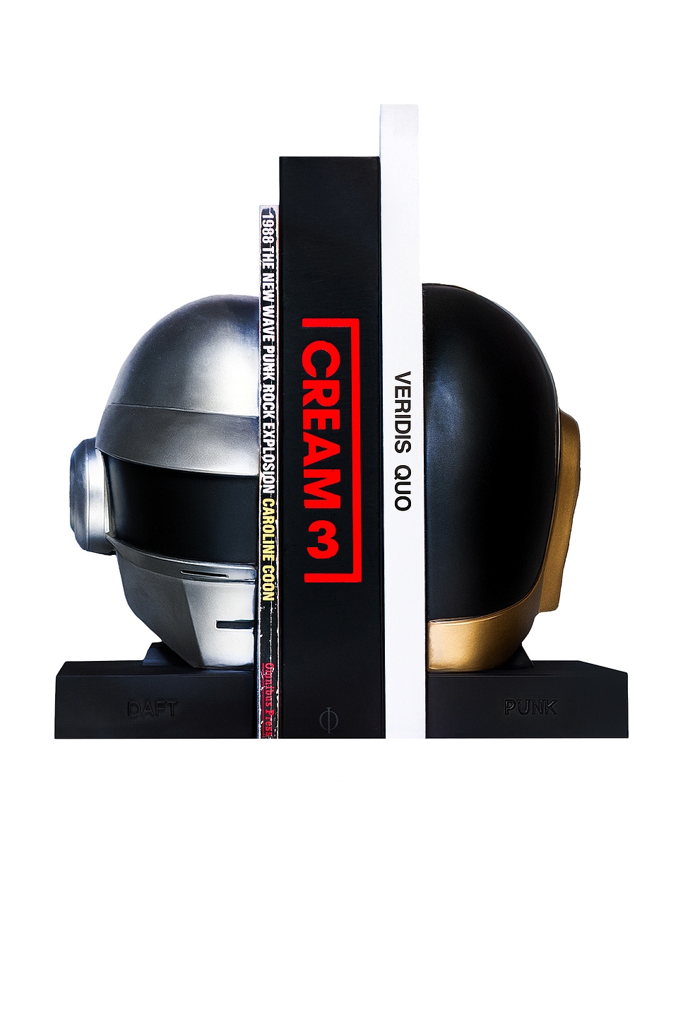 Image 1 of Pleasures x Daft Punk Helmets Bookend in Metallic