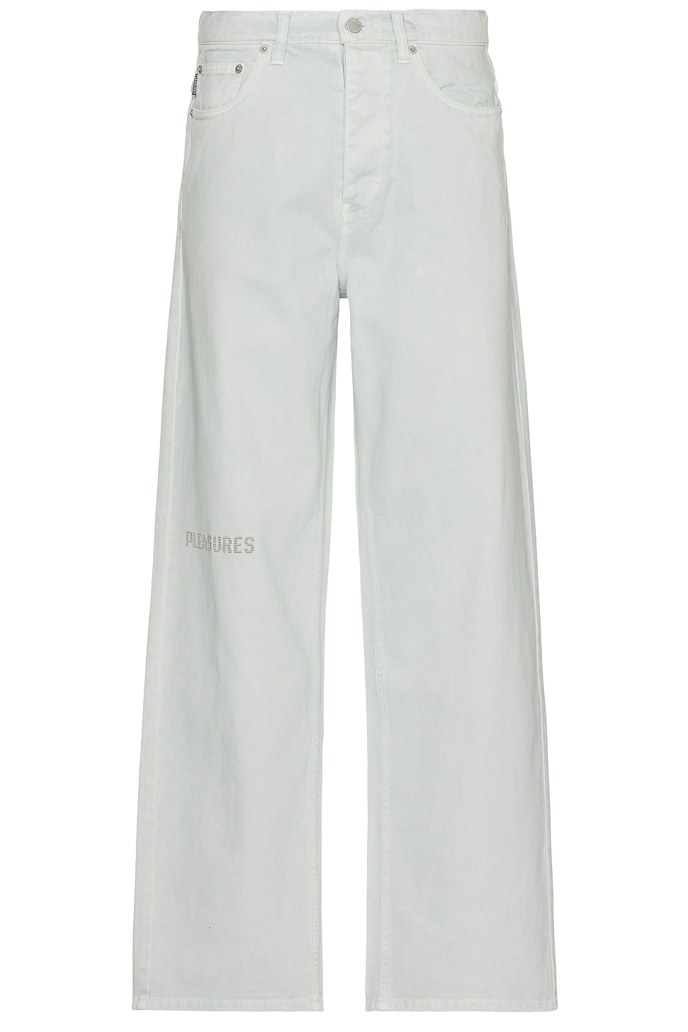 Image 1 of Pleasures Formula Baggy Pants in Light Grey