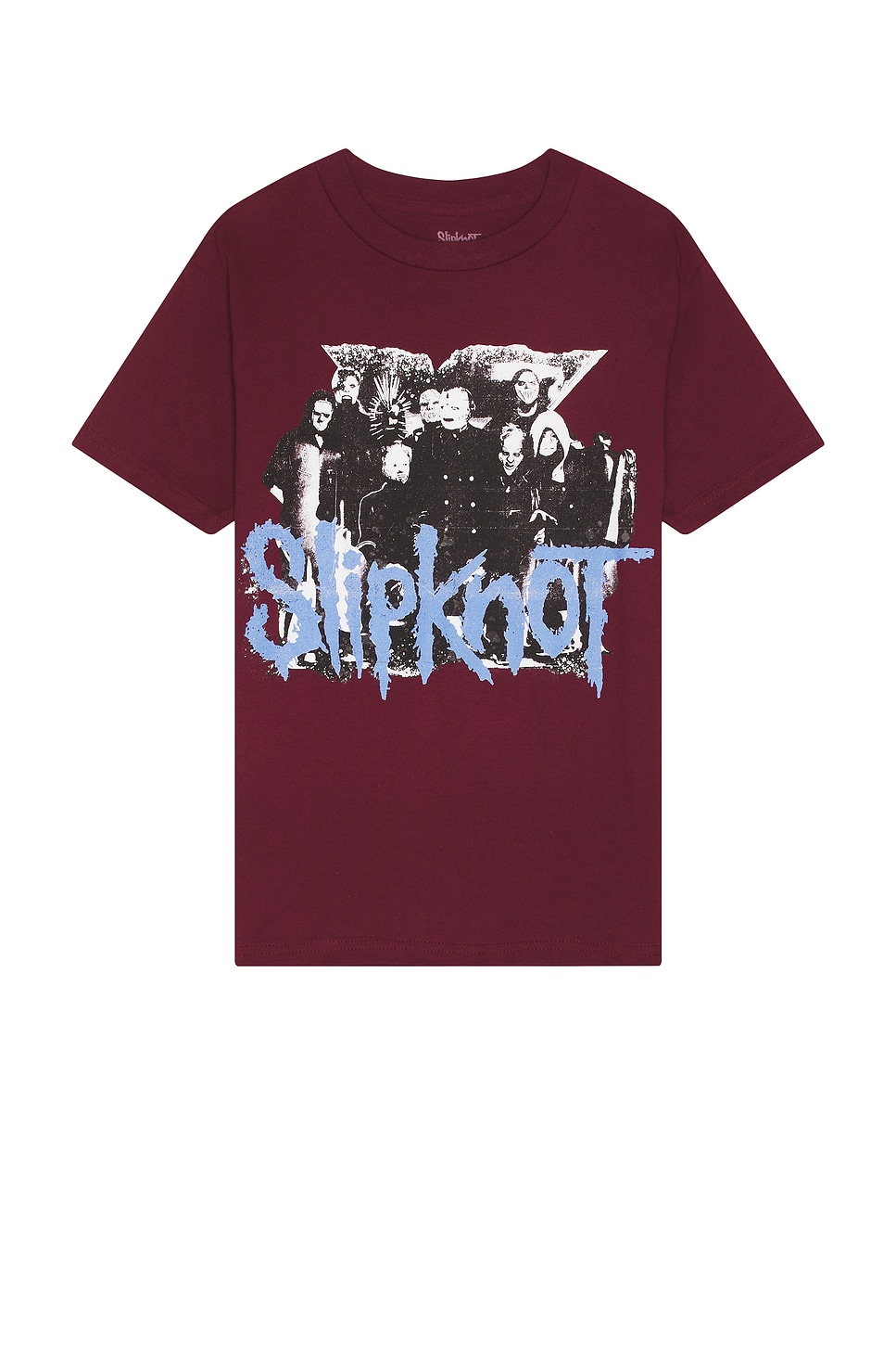 Image 1 of Pleasures Compass T-Shirt in Burgundy