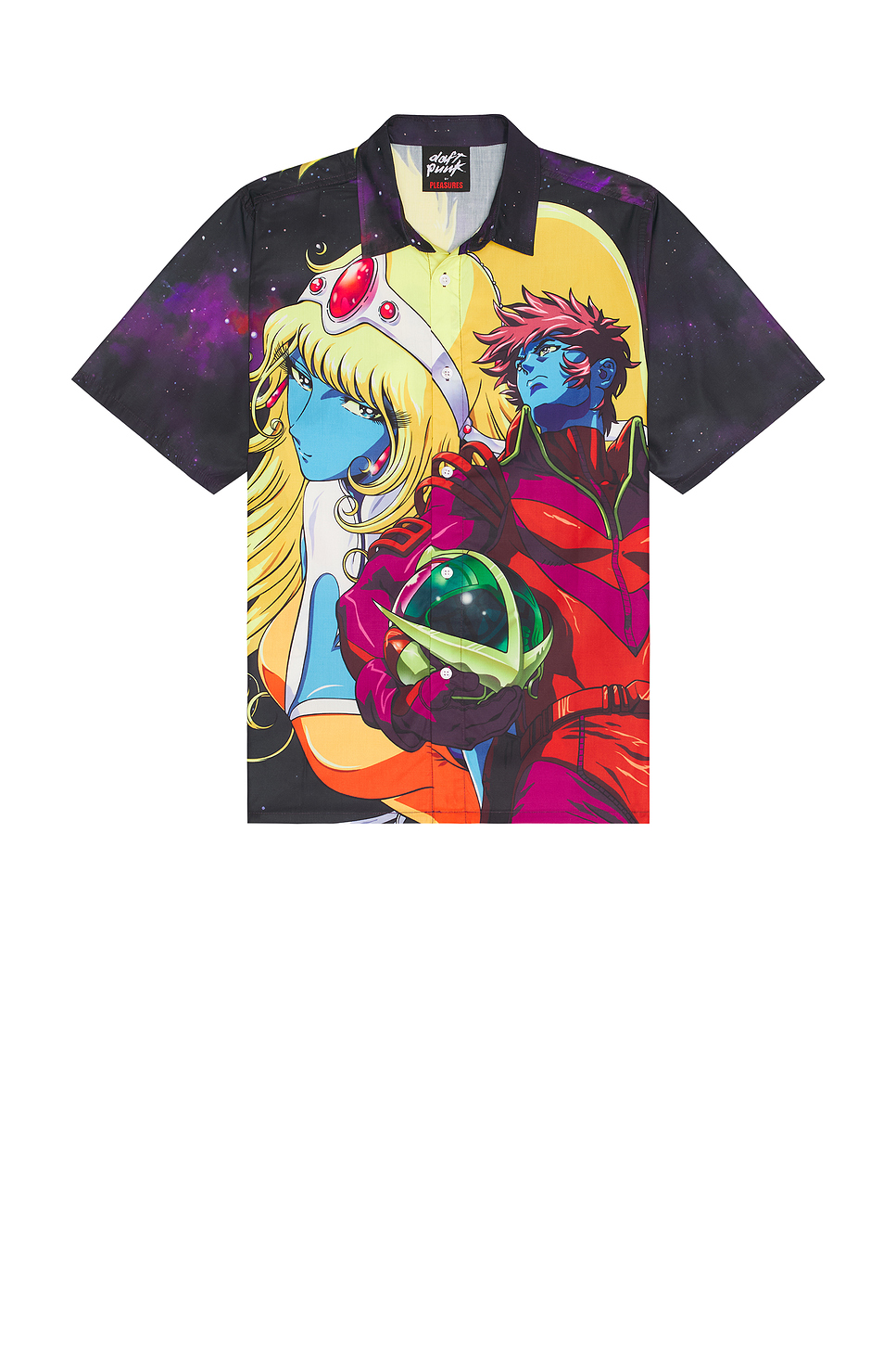 Pleasures Interstella Button Up In Multi