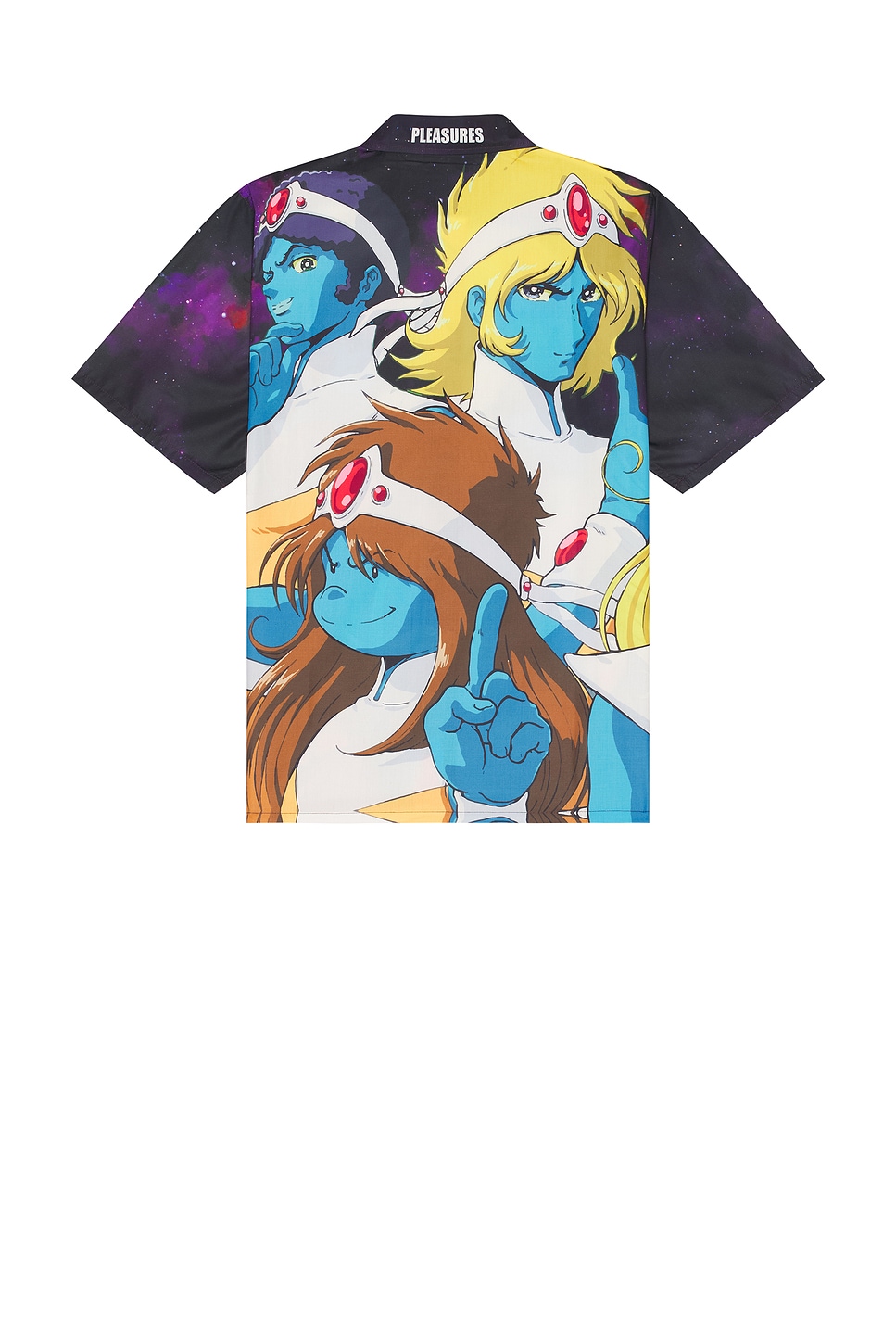 Pleasures Interstella Button Up In Multi
