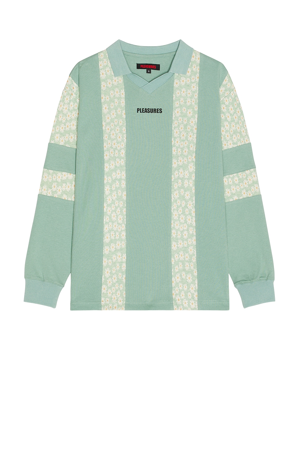 Image 1 of Pleasures Sounds Rugby Polo in Matcha