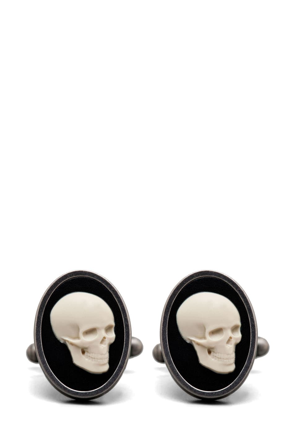 Image 1 of Paul Smith Cameo Skull Cufflink in 1