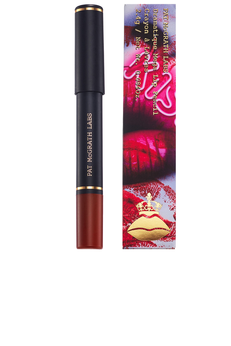 Shop Pat Mcgrath Labs Dramatique Mega Lip Pencil In Garnet Glow