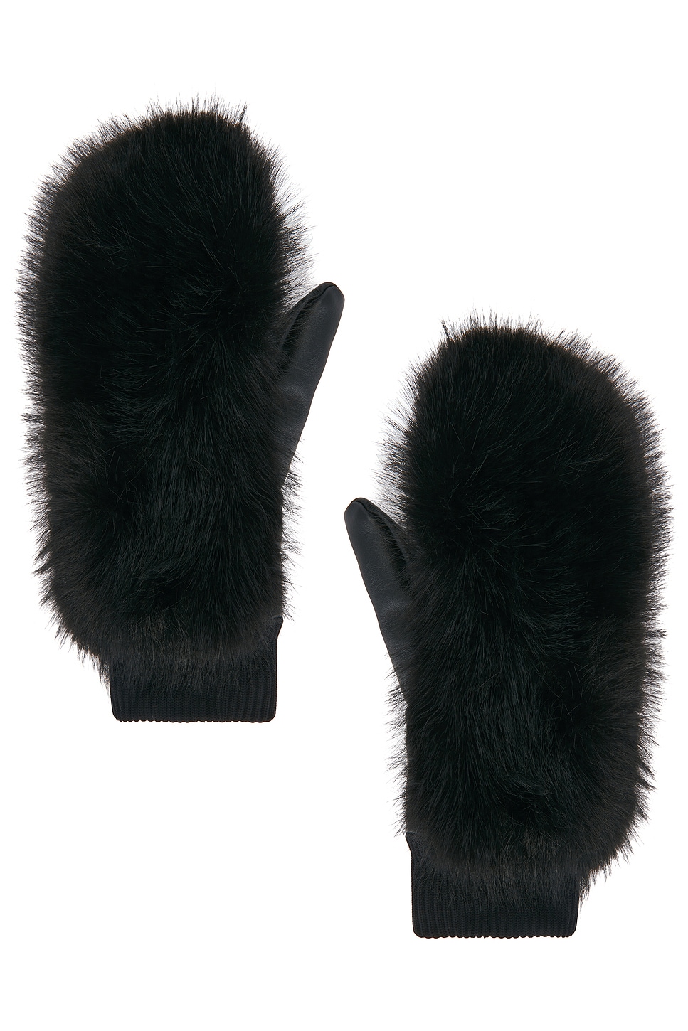 Perfect Moment Faux Fur Mittens