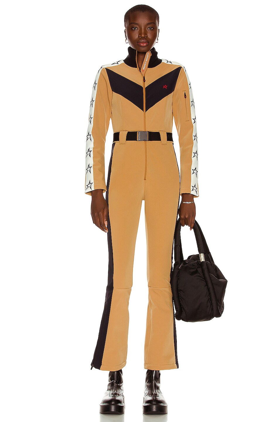 Image 1 of Perfect Moment Ryder Jumpsuit in Brown Sugar
