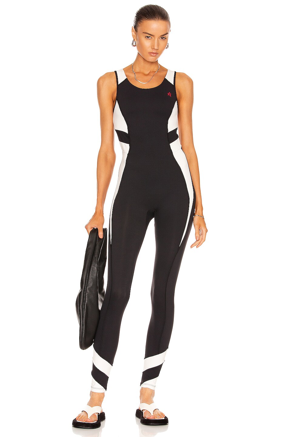 Image 1 of Perfect Moment Tignes Seamless Fitness Suits in Black