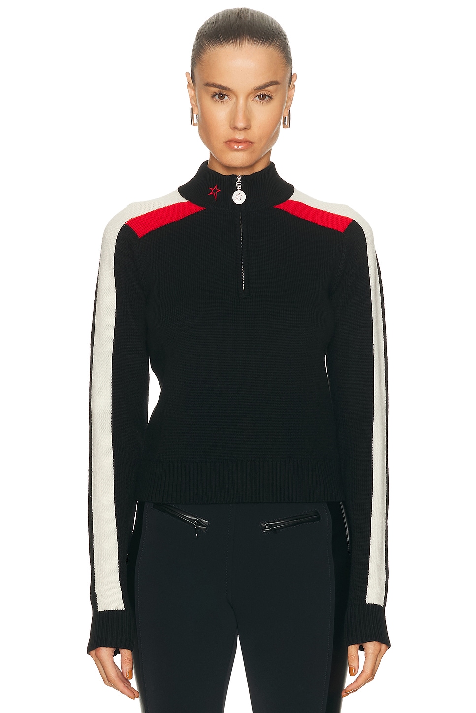 Image 1 of Perfect Moment La Tour Sweater in Black