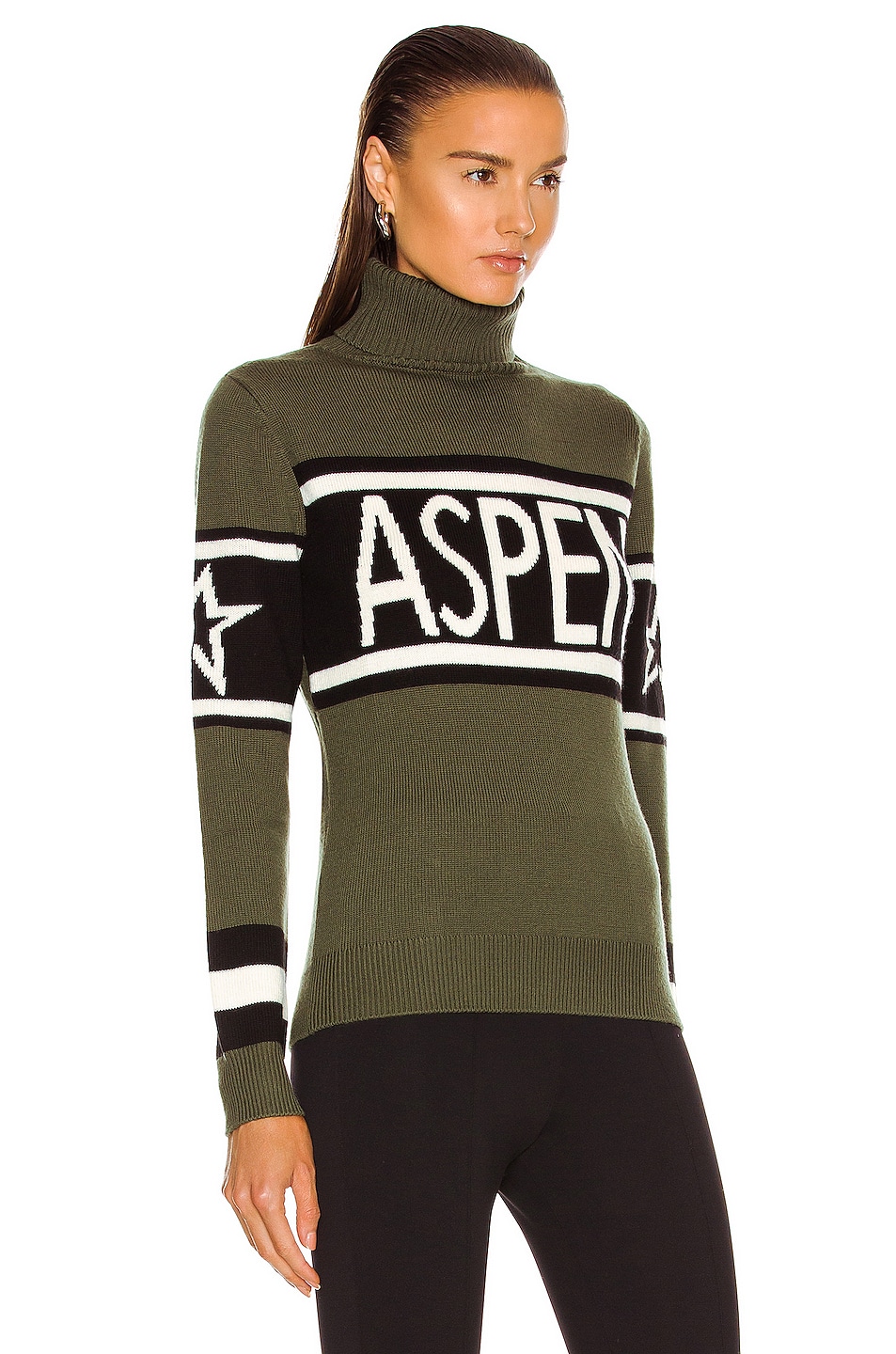 Perfect Moment Schild Sweater in Dark Green | FWRD