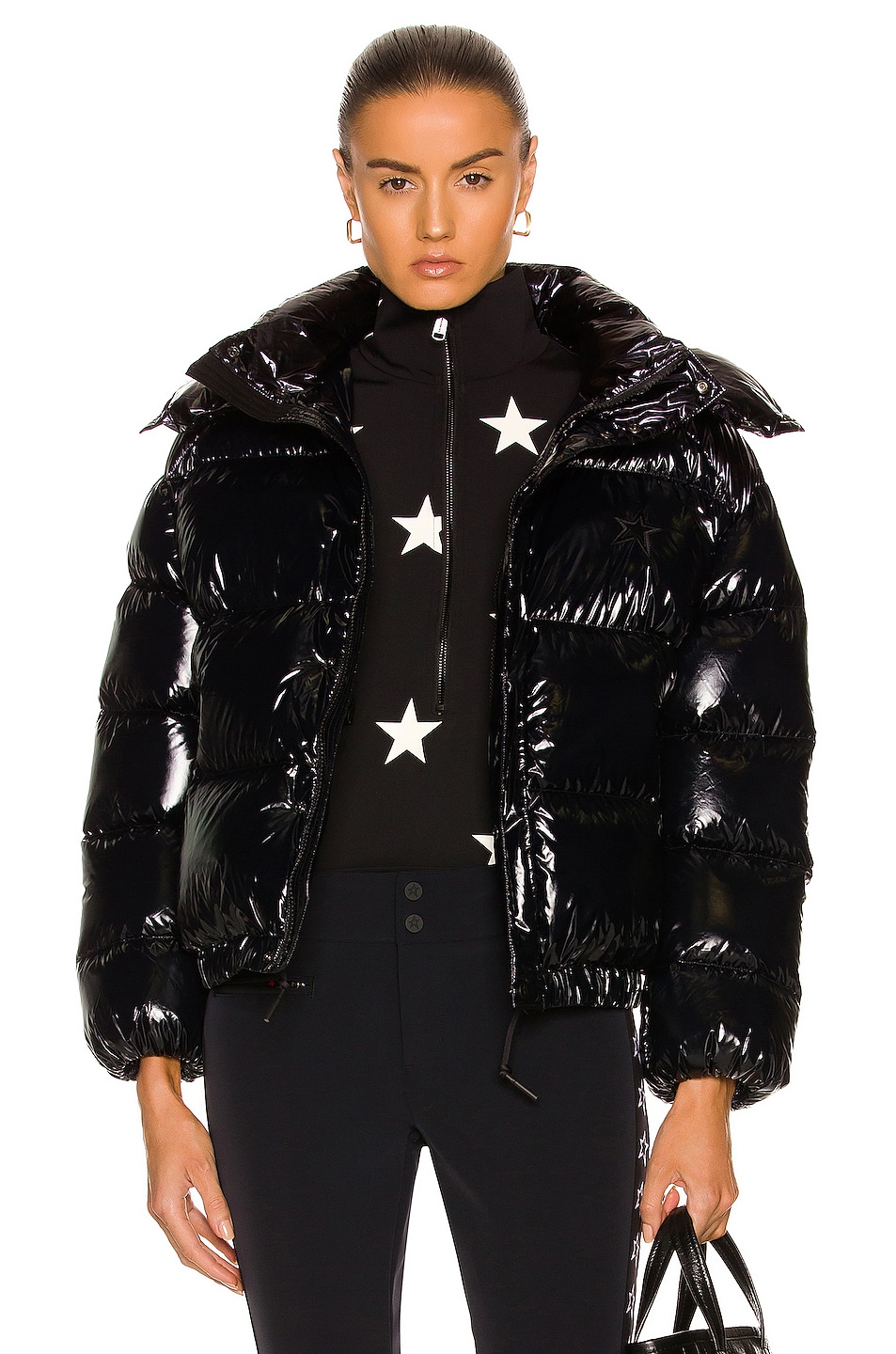 Image 1 of Perfect Moment Moment Puffer Jacket in Black Cire