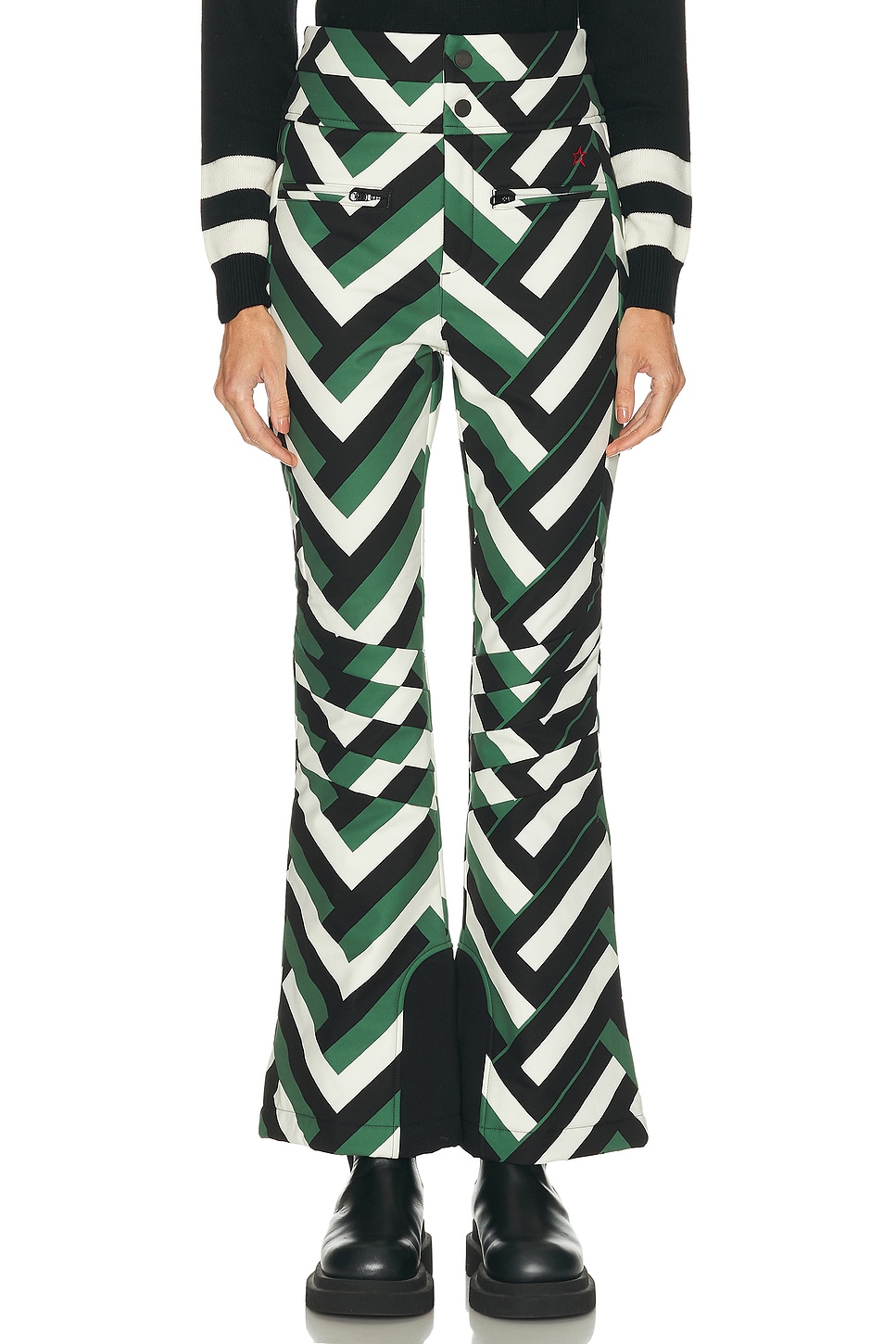 Image 1 of Perfect Moment Aurora HW Ski Pant in Green