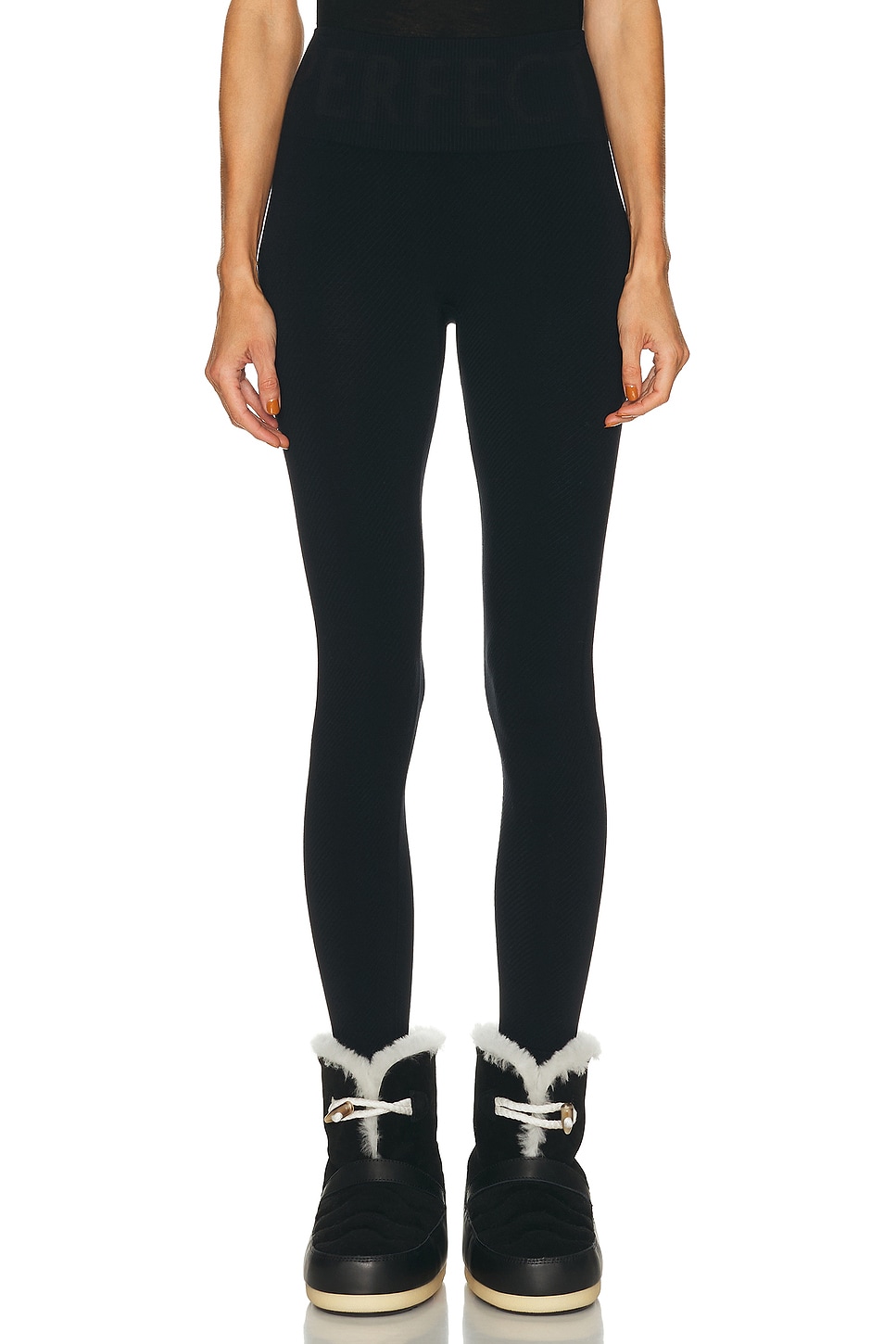 Perfect Moment Perfect Thermal Legging In Black