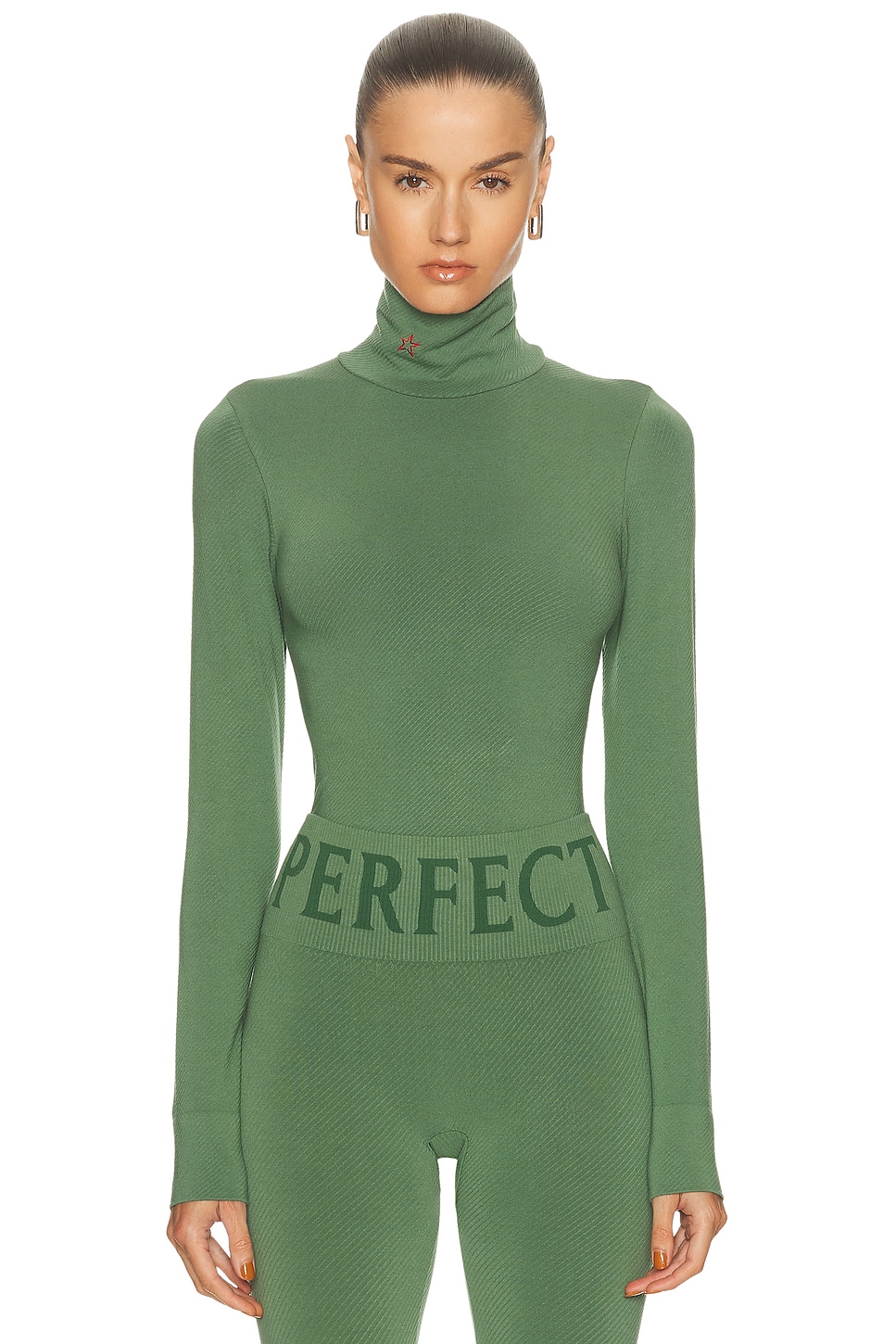 Image 1 of Perfect Moment Thermal Top in Parisian Green