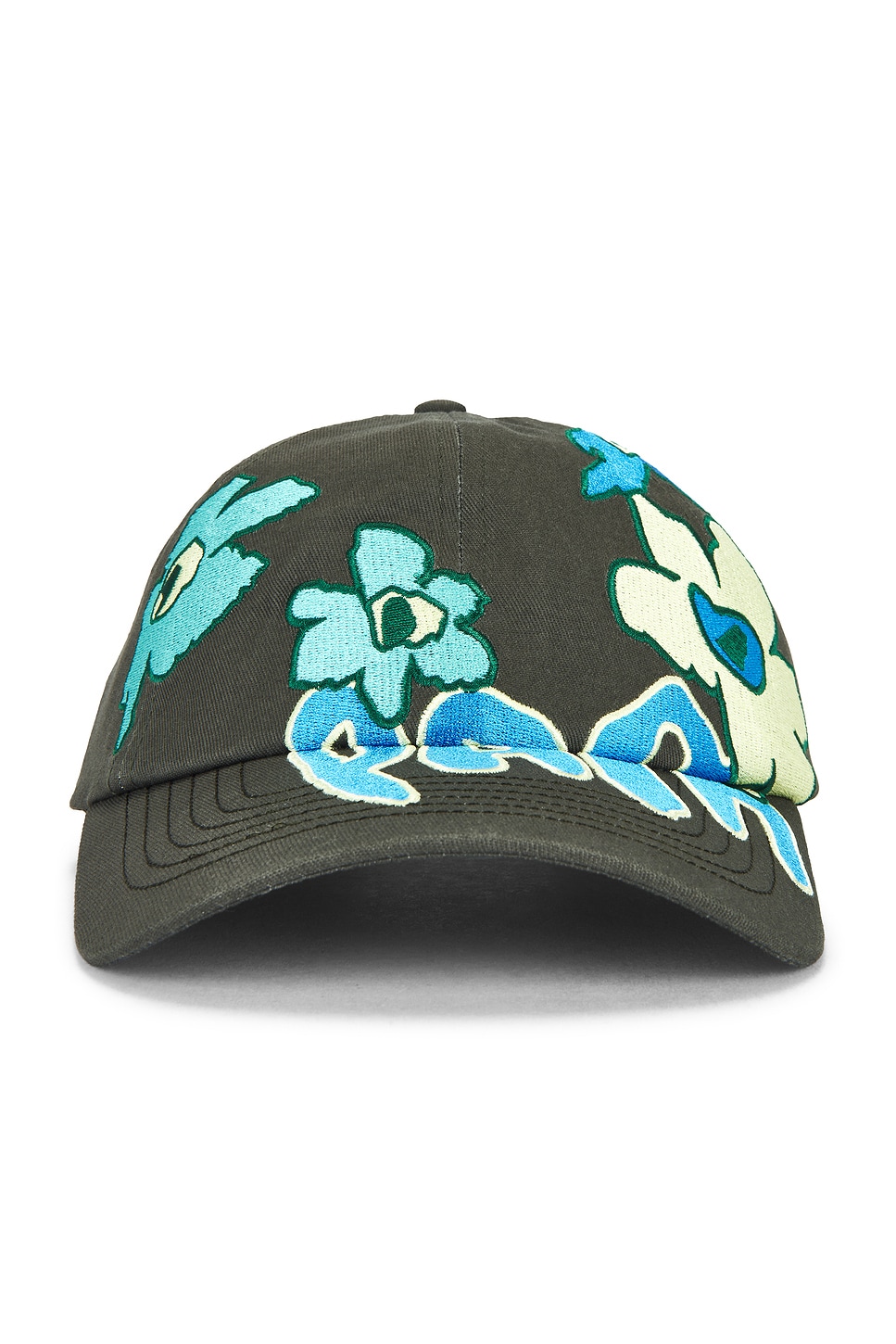 Lunacy Gestures Baseball Cap in Olive