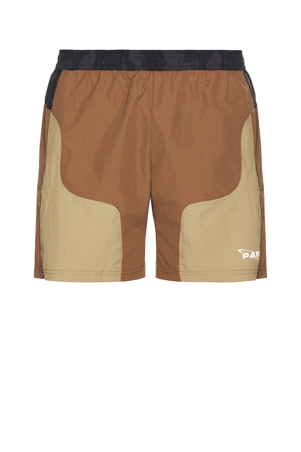 Lumacy Free Wheeling Track Shorts in Brown