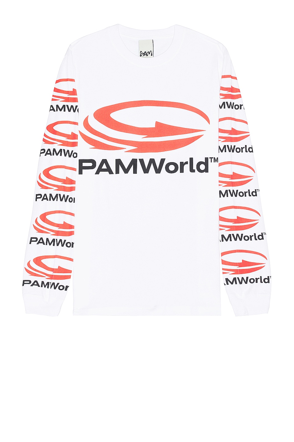 Image 1 of P.A.M. Perks and Mini Pwpwpwpw Long Sleeve Tee in White